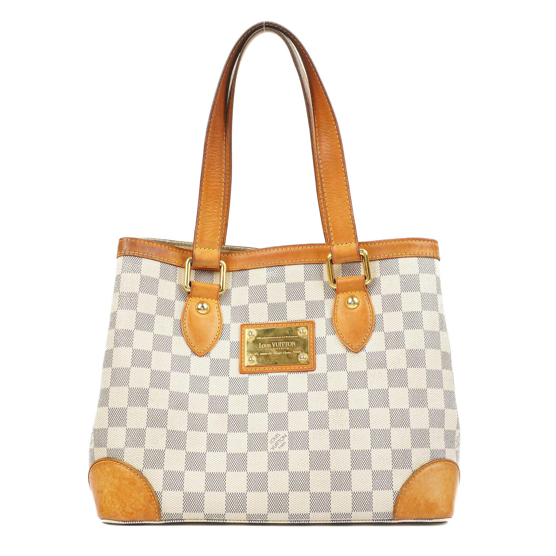 Louis Vuitton Hampstead Damier Azure Shoulder Bag