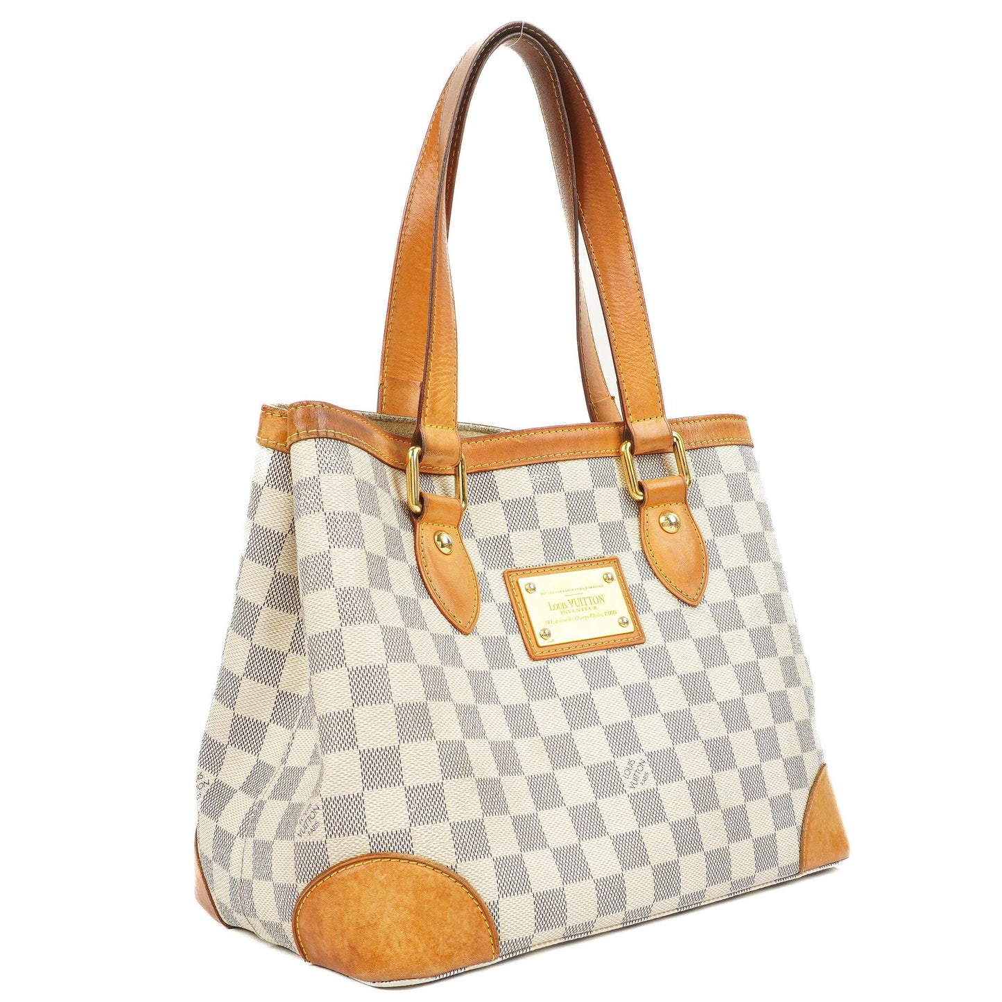 Louis Vuitton Hampstead Damier Azure Shoulder Bag