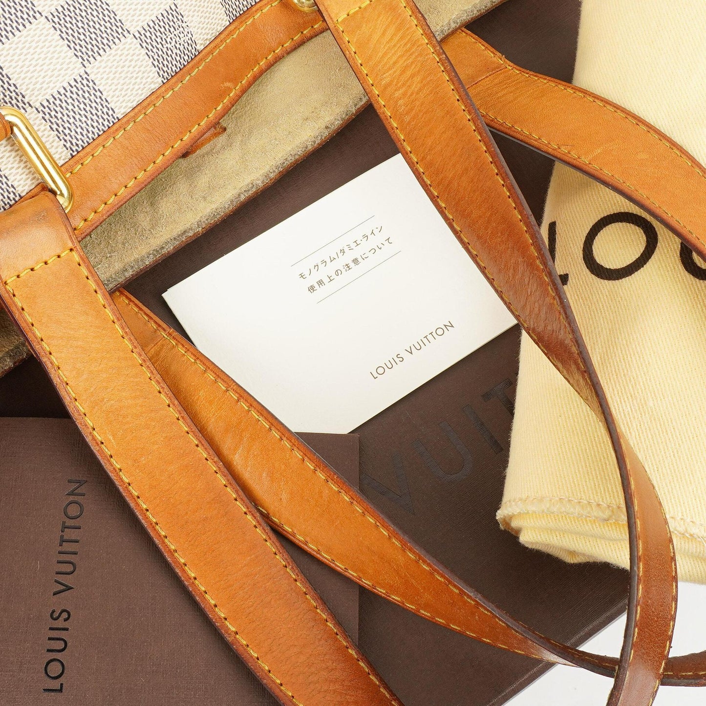 Louis Vuitton Hampstead Damier Azure Shoulder Bag