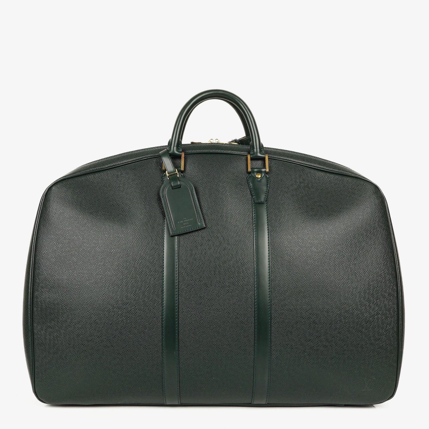 Louis Vuitton Helanga 1 Poche Epicea Taiga Leather Travel Bag
