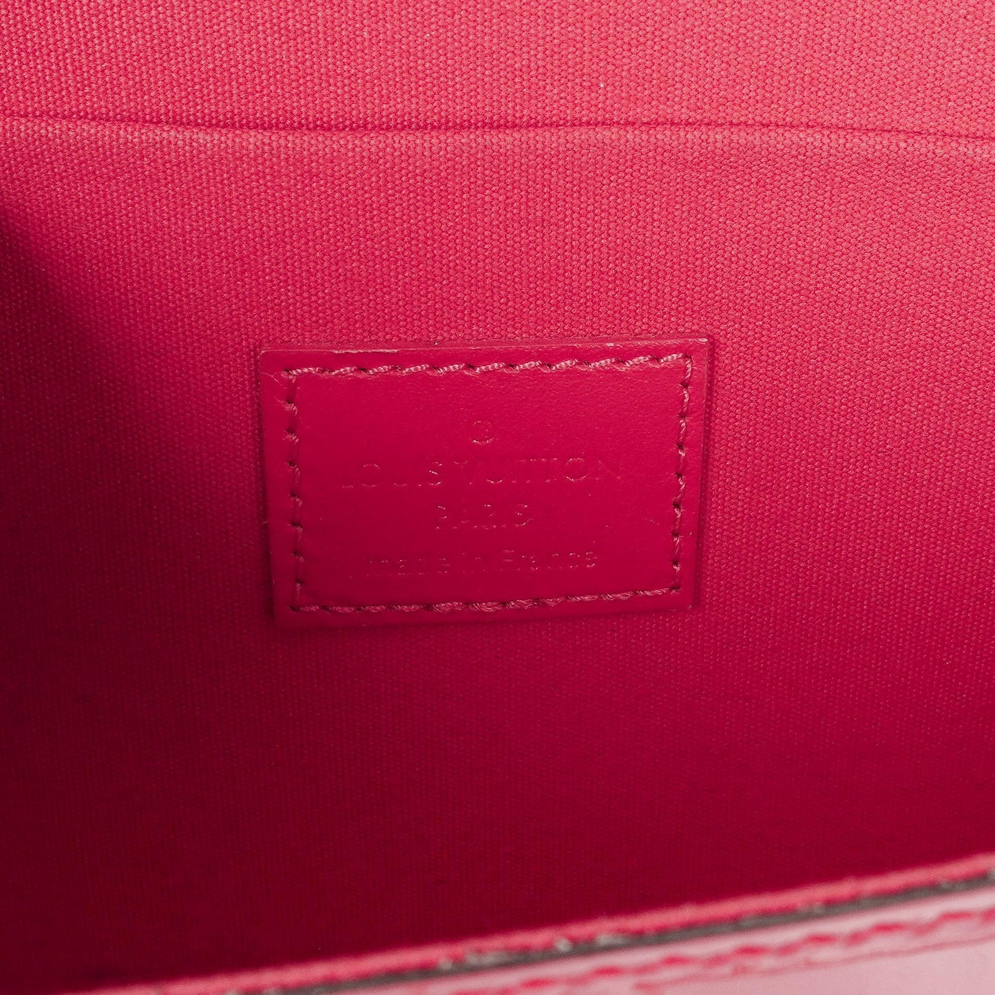 Louis Vuitton Hot Pink Vernis Chain Wallet Felicie Pochette