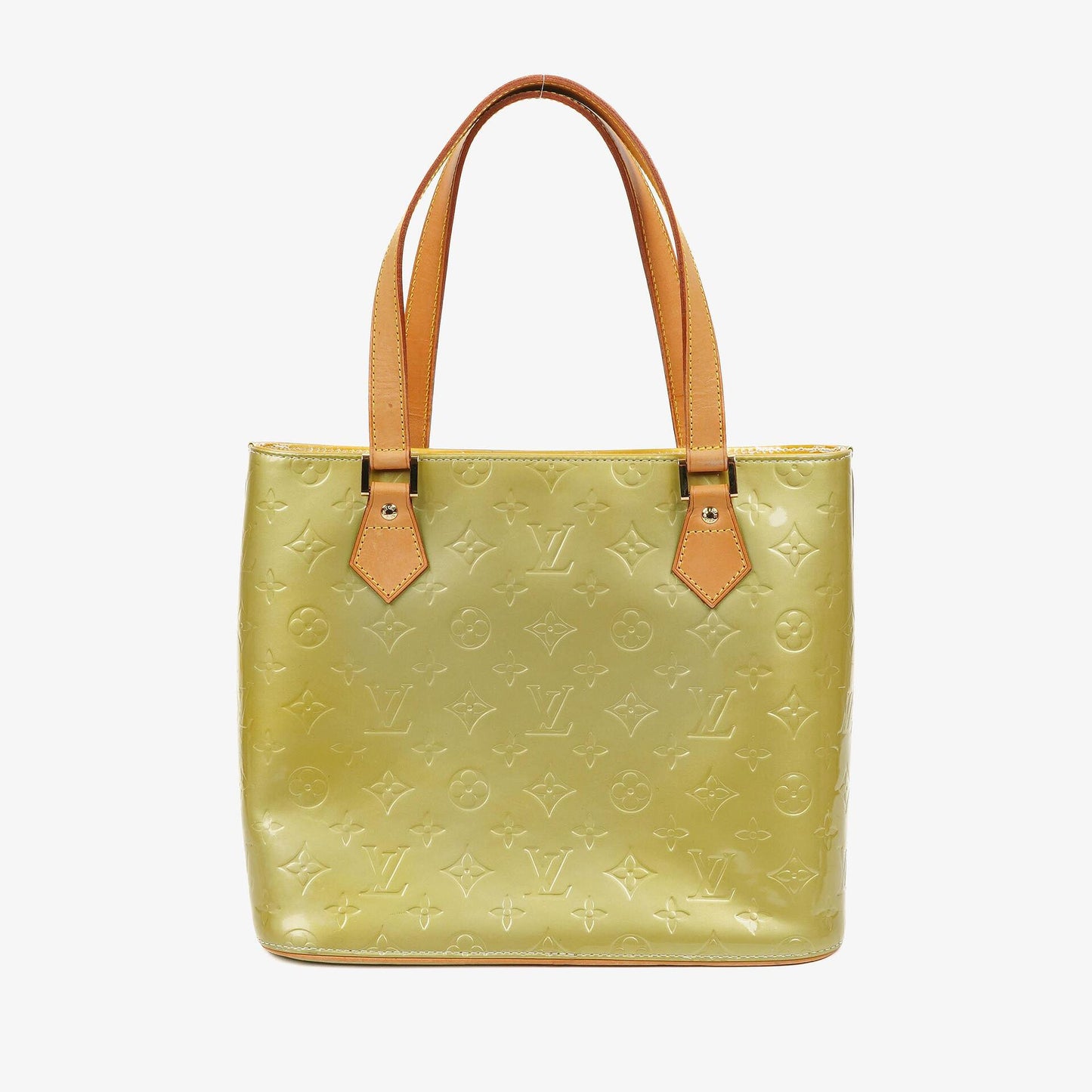 Louis Vuitton Houston Green Vernis Shoulder Bag