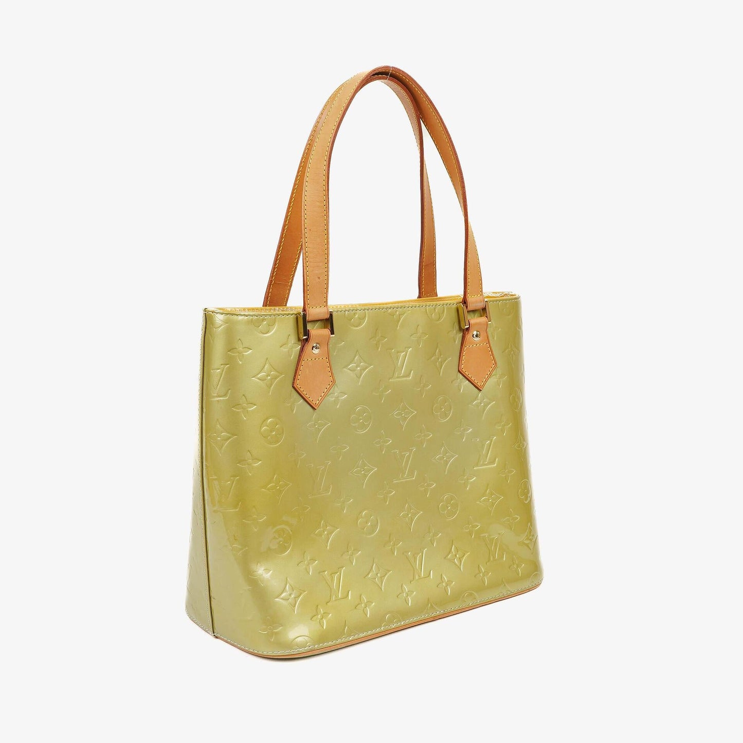 Louis Vuitton Houston Green Vernis Shoulder Bag