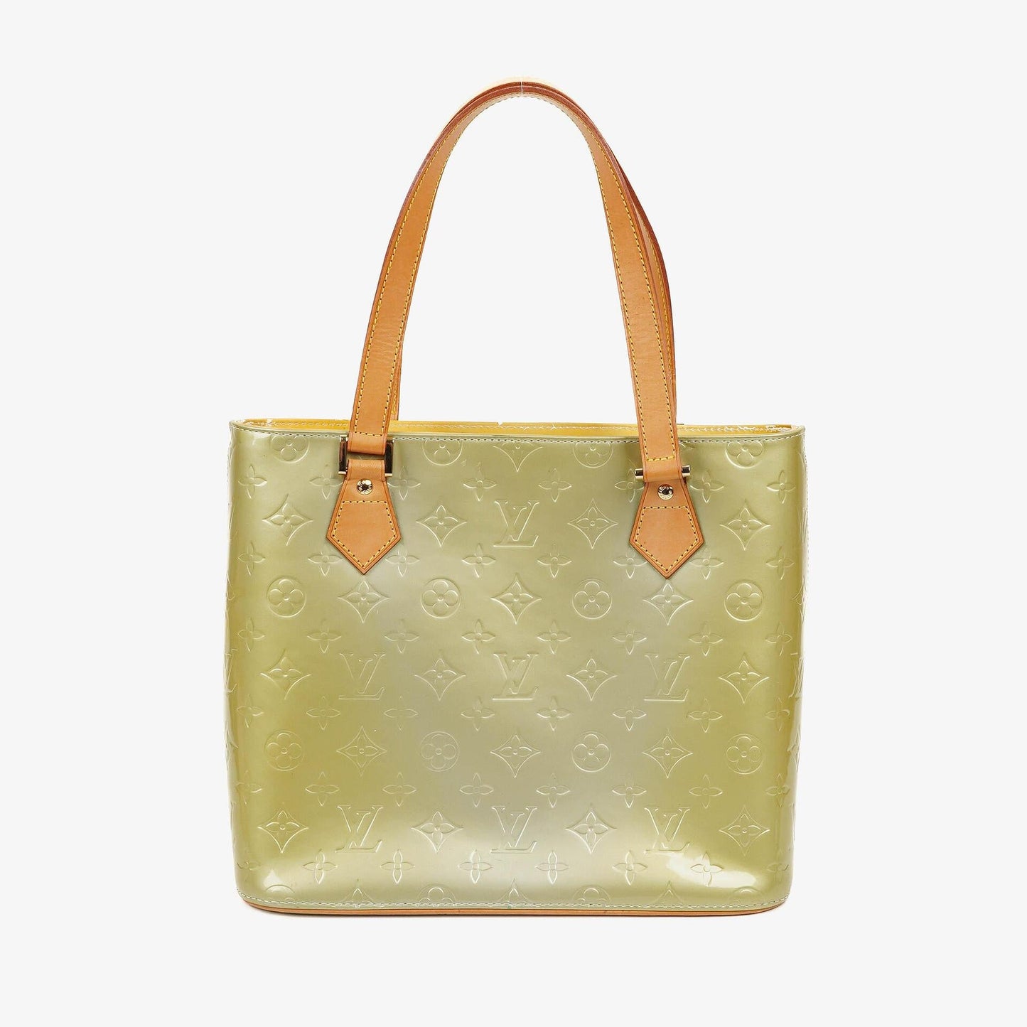 Louis Vuitton Houston Green Vernis Shoulder Bag