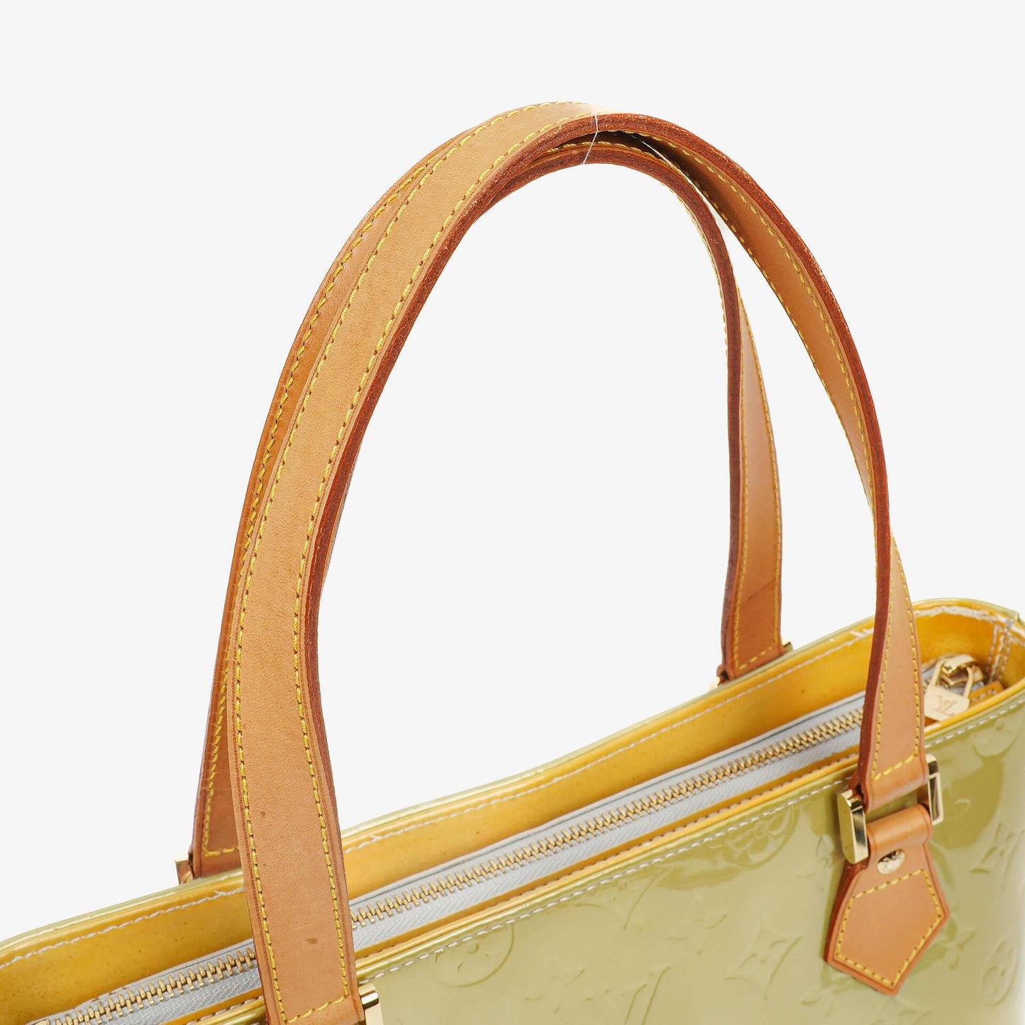 Louis Vuitton Houston Green Vernis Shoulder Bag