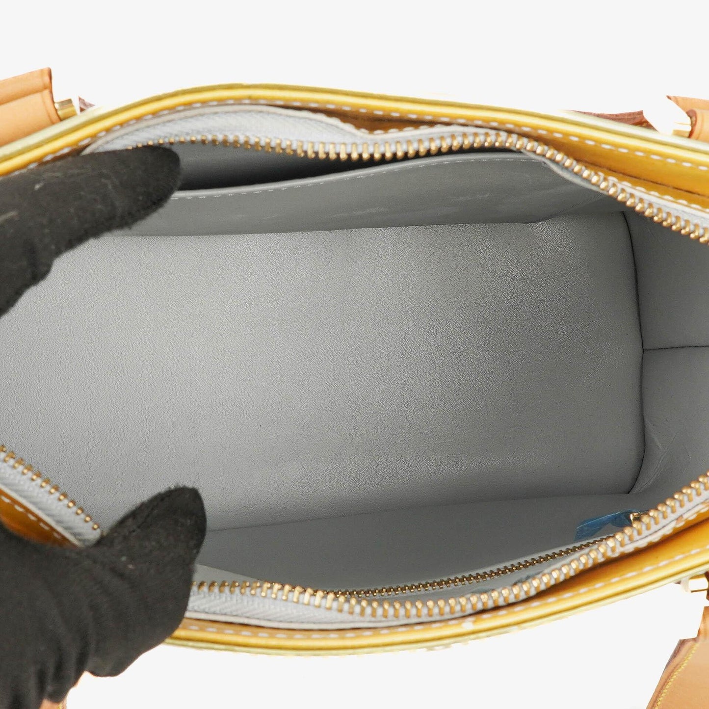 Louis Vuitton Houston Green Vernis Shoulder Bag