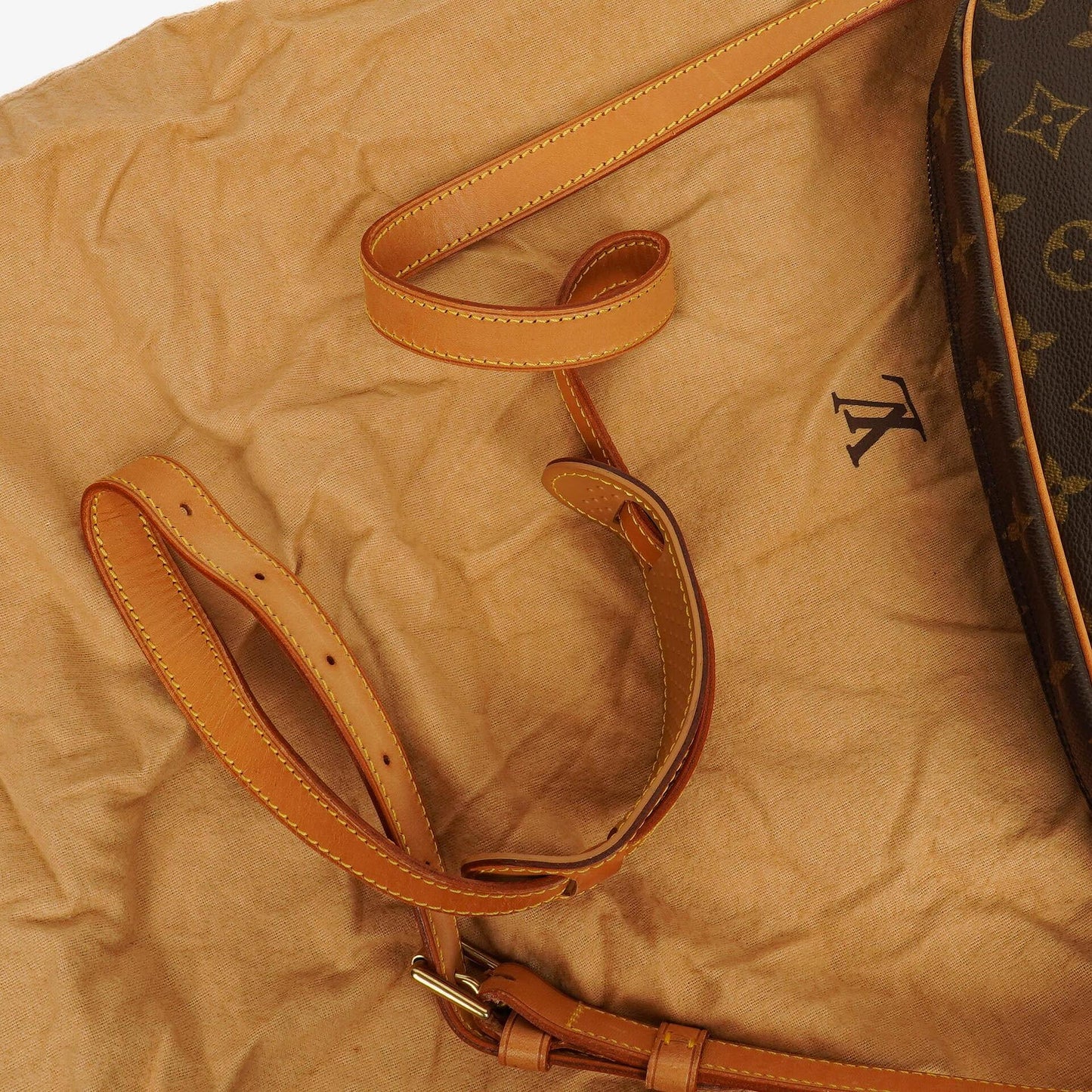 Louis Vuitton Jeune Fille GM Monogram Canvas Crossbody Bag