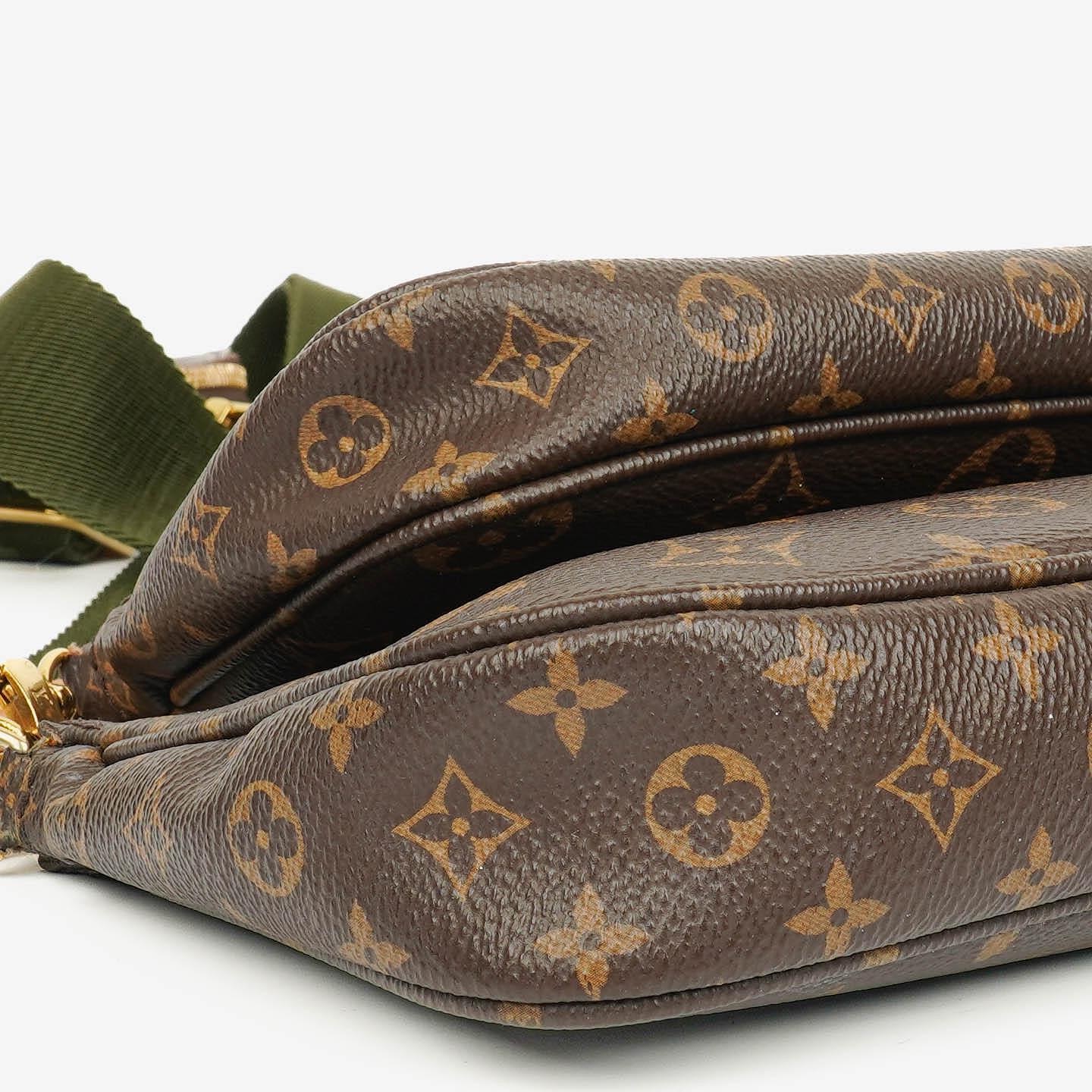 Louis Vuitton Kaki Monogram Canvas Multi-Pochette Accessories Bag