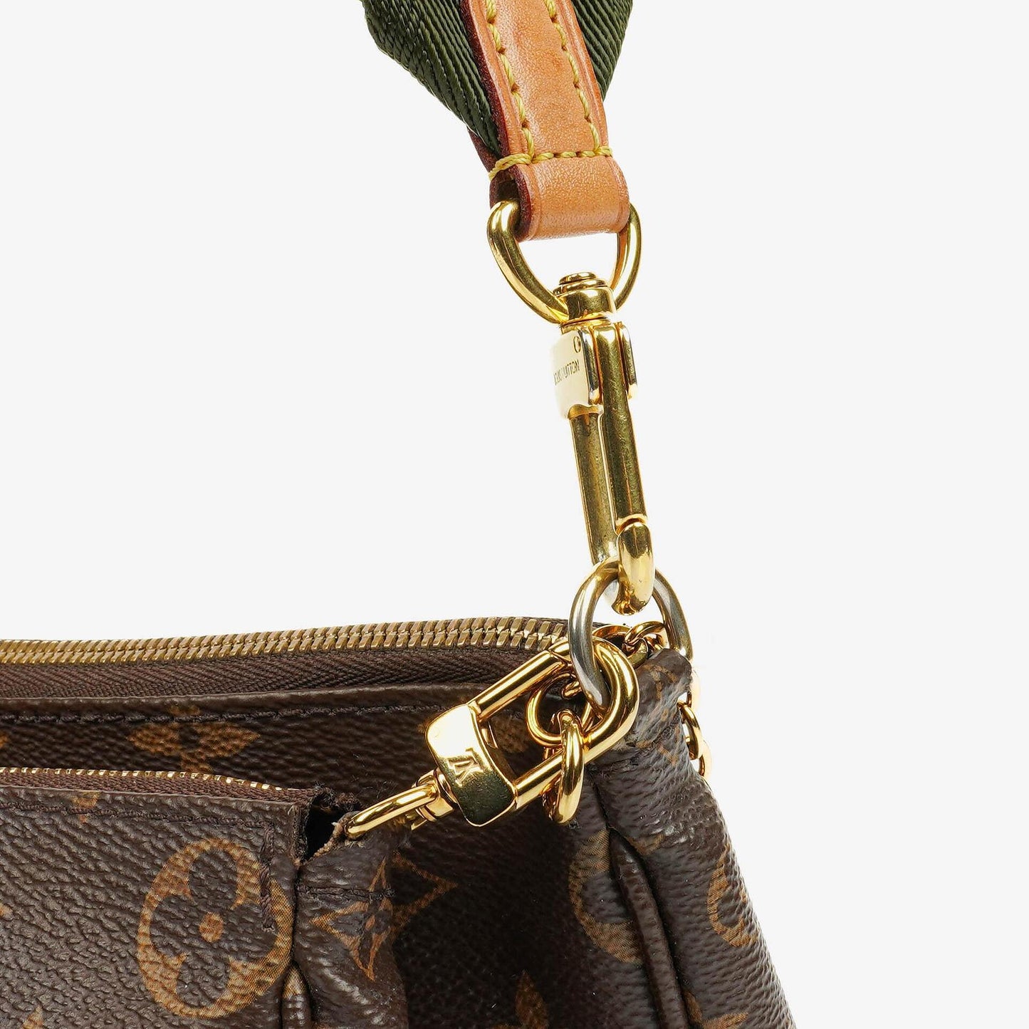Louis Vuitton Kaki Monogram Canvas Multi-Pochette Accessories Bag