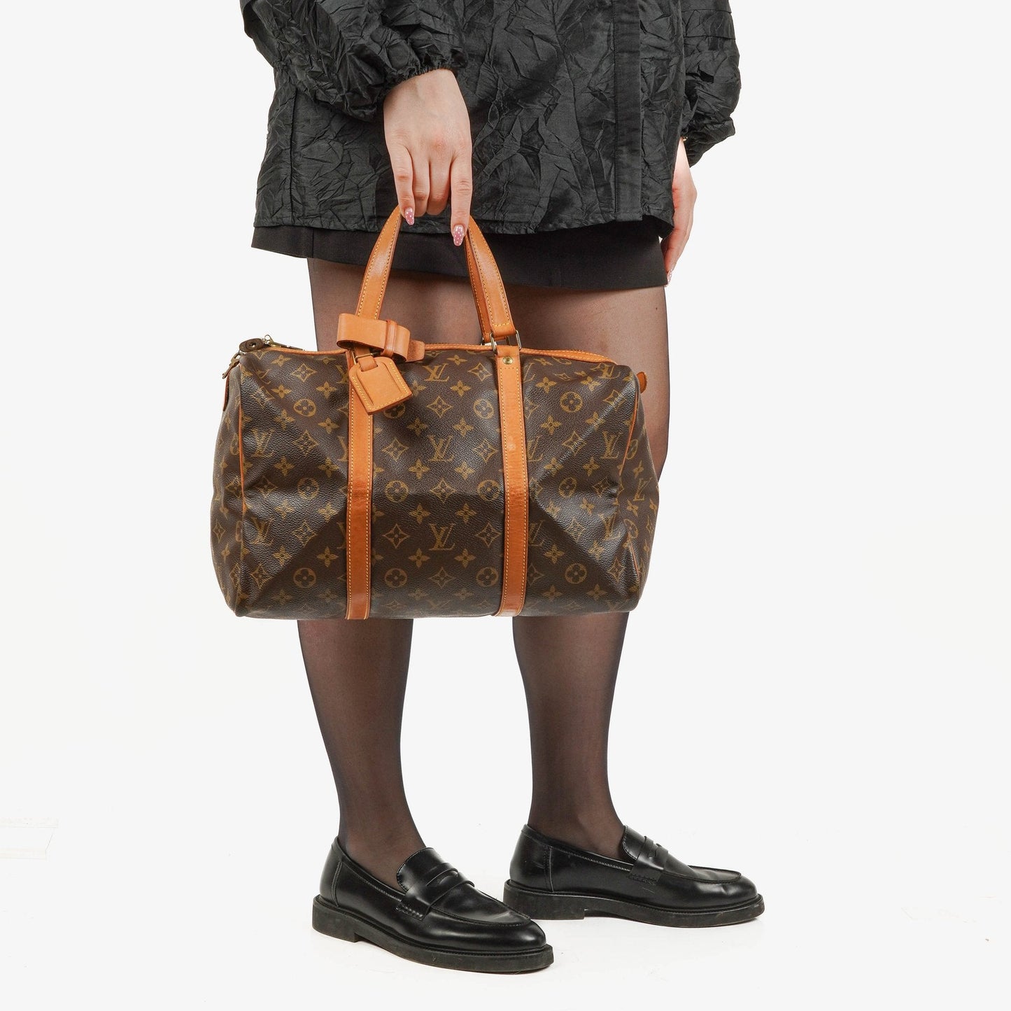 Louis Vuitton Keepall 35 Monogram Canvas Travel Bag