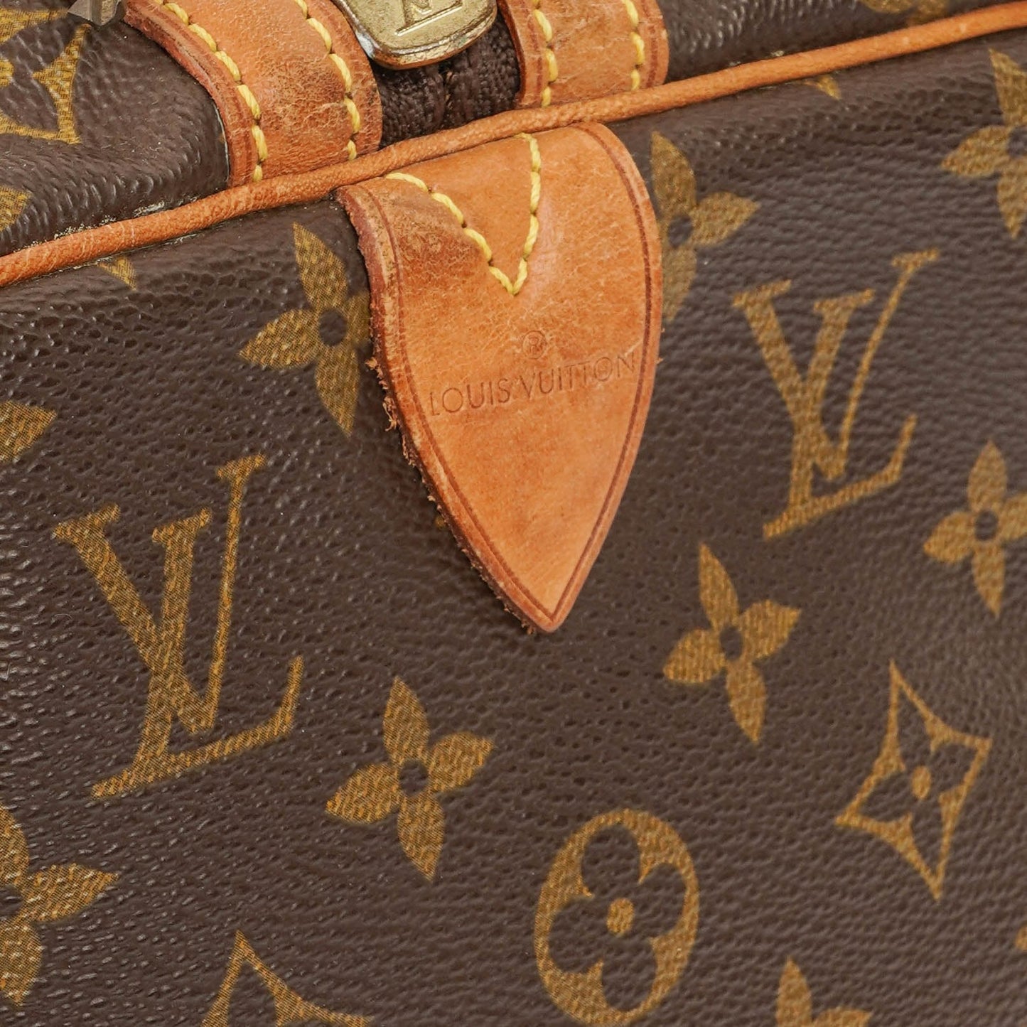 Louis Vuitton Keepall 35 Monogram Canvas Travel Bag