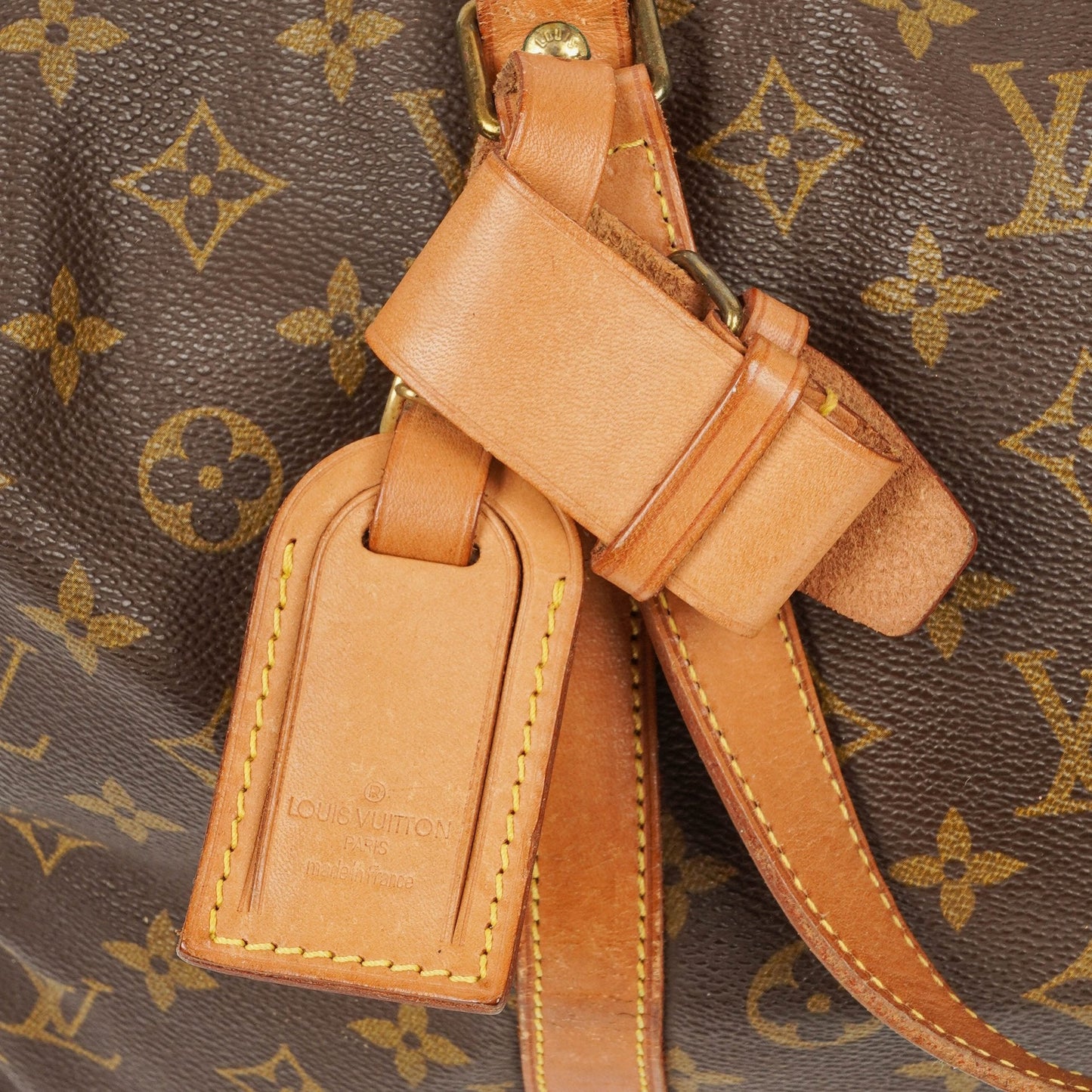 Louis Vuitton Keepall 35 Monogram Canvas Travel Bag