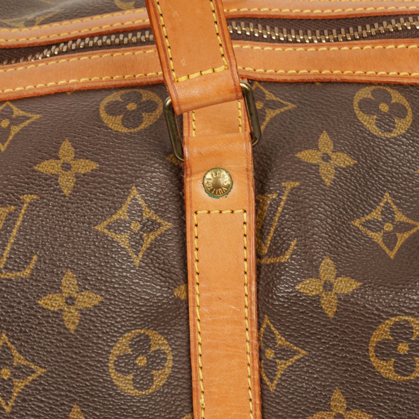 Louis Vuitton Keepall 35 Monogram Canvas Travel Bag