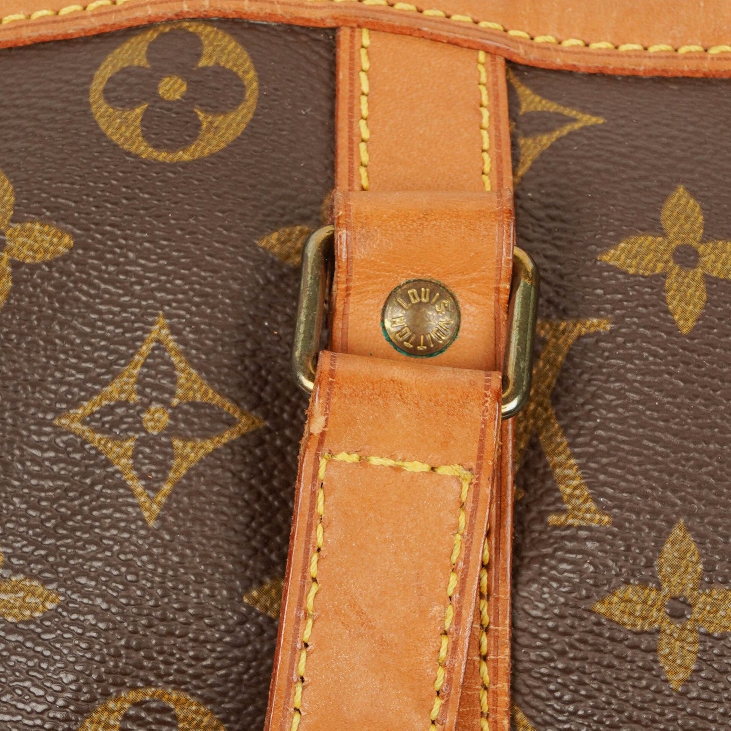 Louis Vuitton Keepall 35 Monogram Canvas Travel Bag