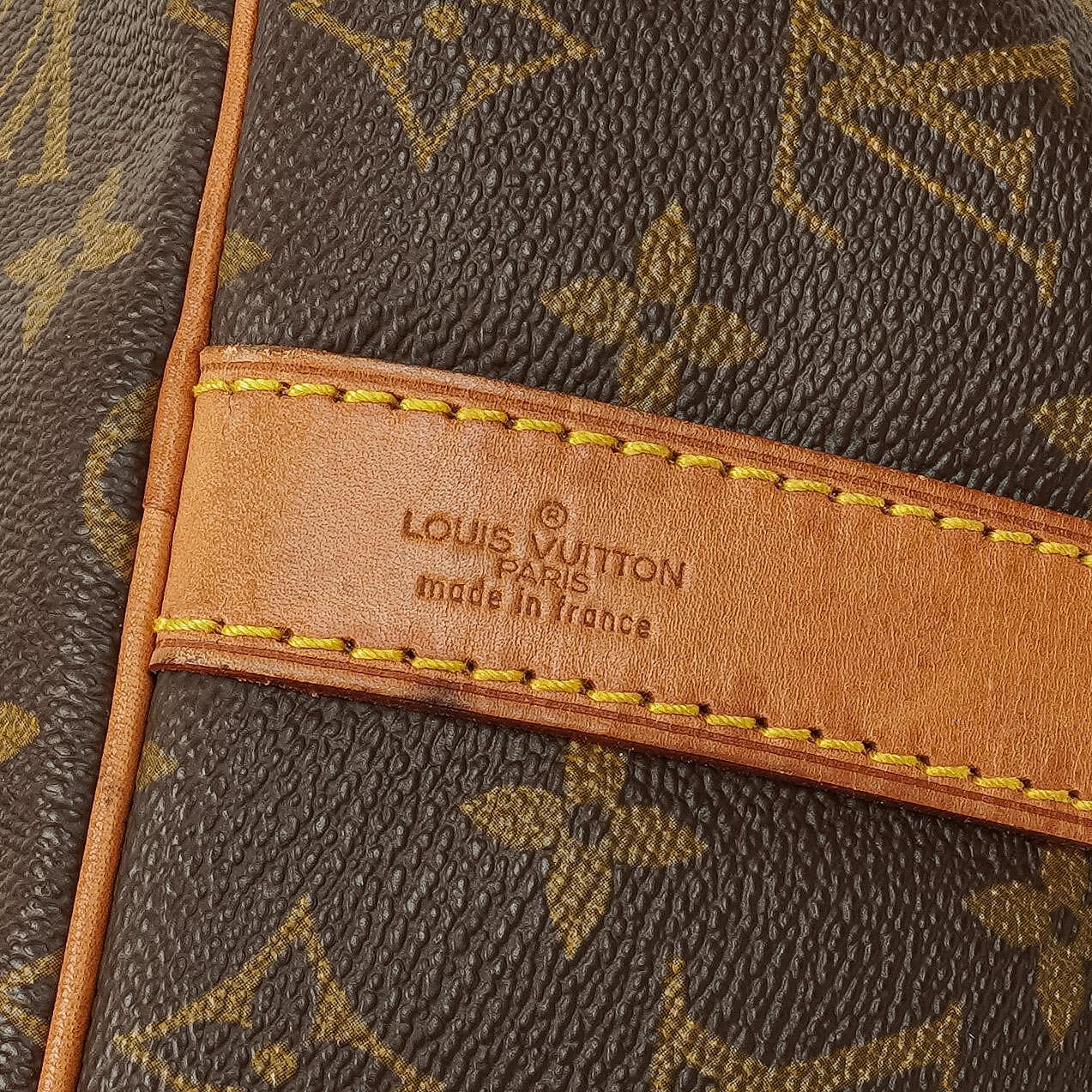 Louis Vuitton Keepall 45 Bandouliere Monogram Canvas Travel Bag