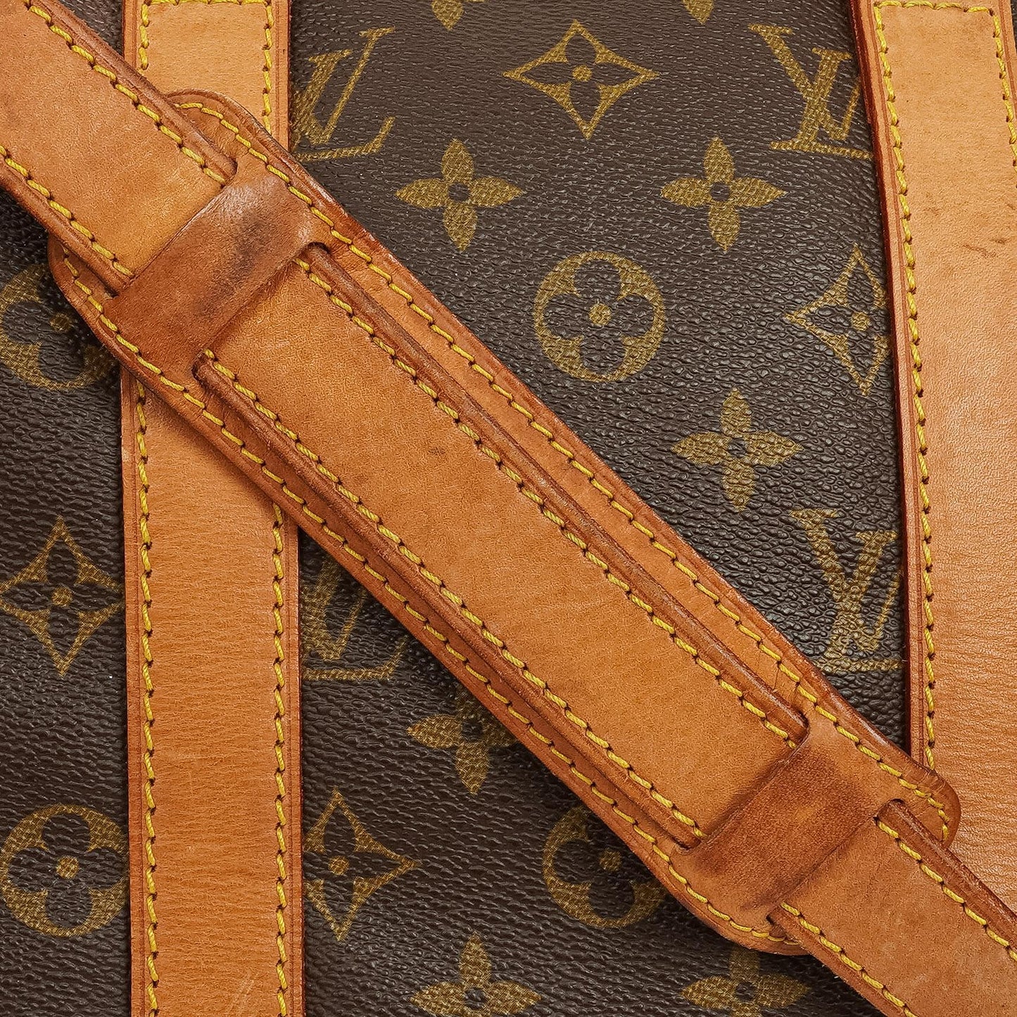 Louis Vuitton Keepall 45 Bandouliere Monogram Canvas Travel Bag