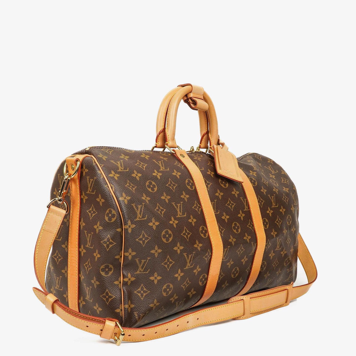 Louis Vuitton Keepall 45 Bandoulière Travel Bag in Monogram Canvas