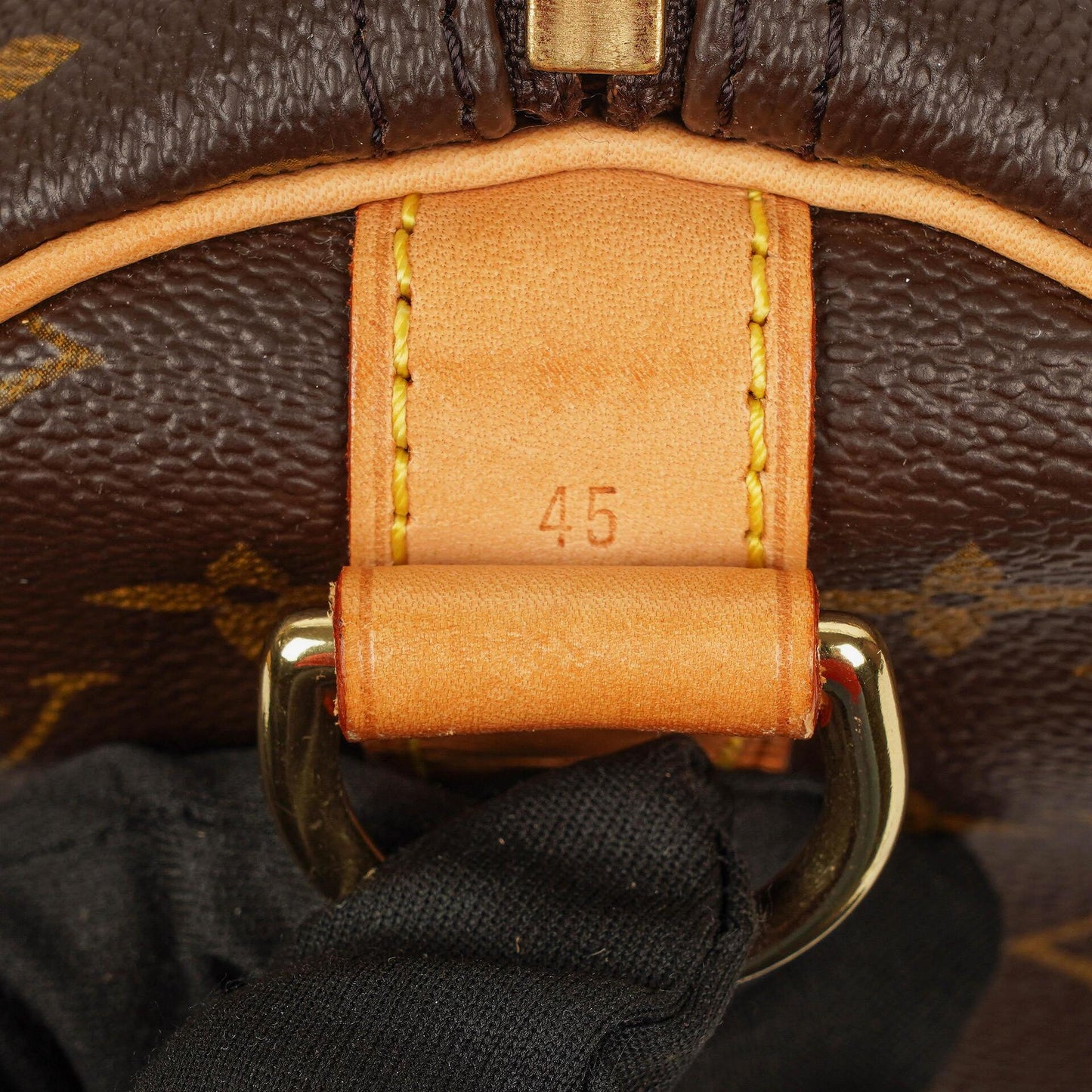 Louis Vuitton Keepall 45 Bandoulière Travel Bag in Monogram Canvas
