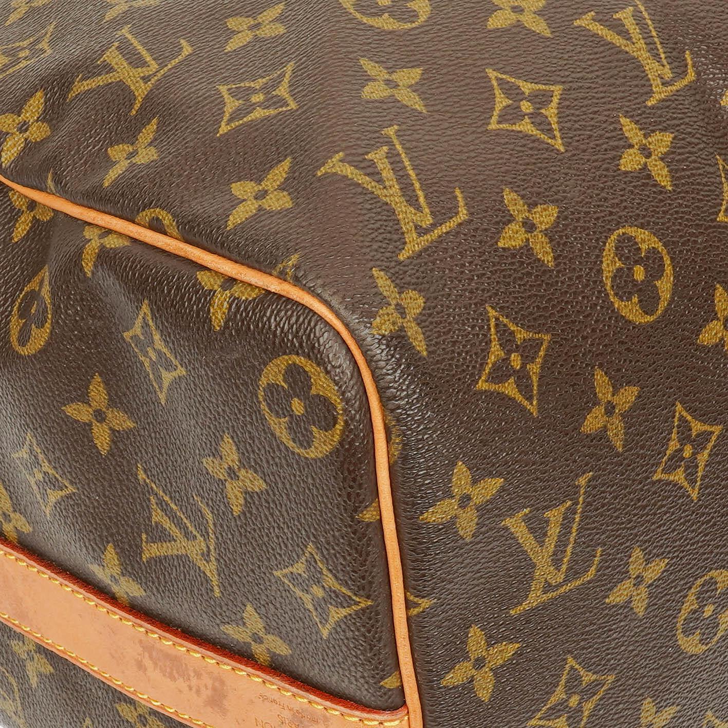 Louis Vuitton Keepall 45 Bandoulière Travel Bag in Monogram Canvas