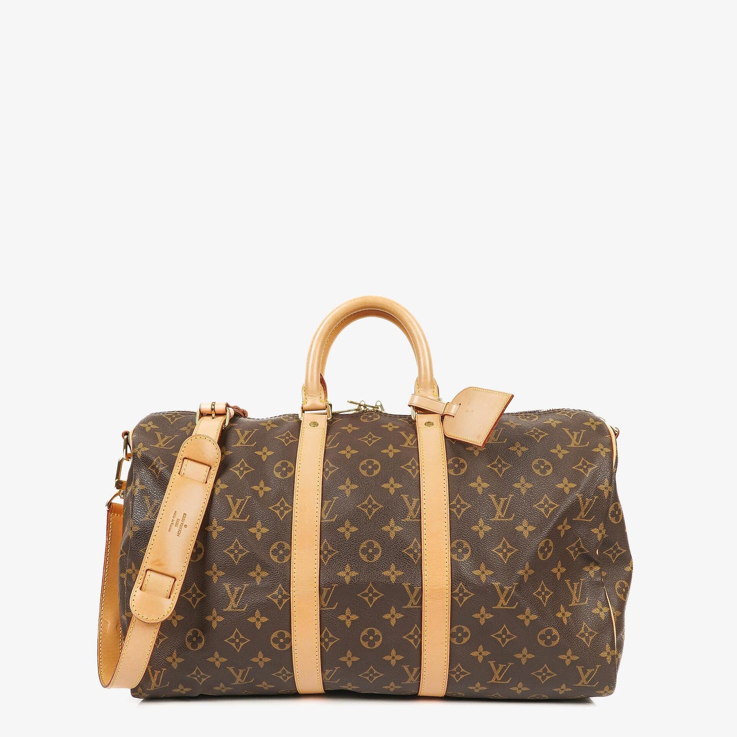 Louis Vuitton Keepall 45 Bandoulière Travel Bag in Monogram Canvas