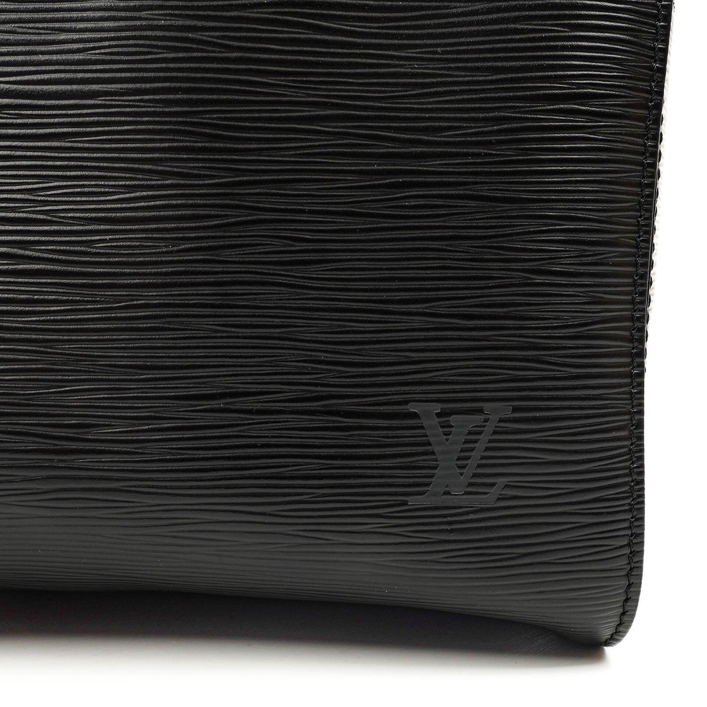 Louis Vuitton Keepall 45 Black EPI Leather Travel Bag