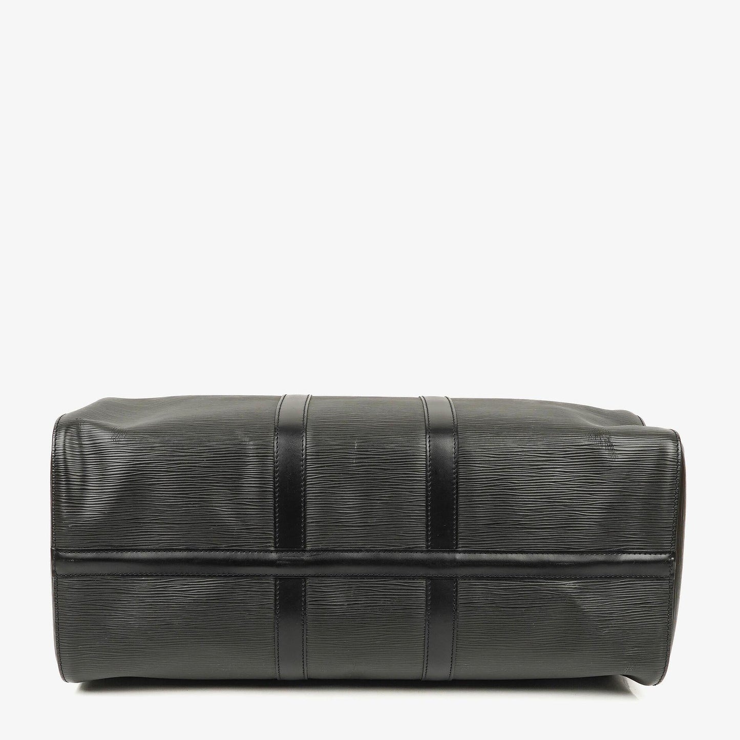 Louis Vuitton Keepall 45 Black EPI Leather Travel Bag