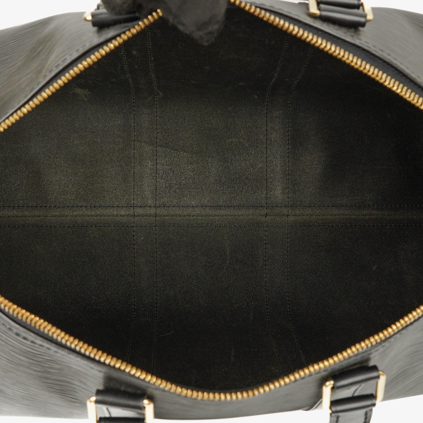 Louis Vuitton Keepall 45 Black EPI Leather Travel Bag