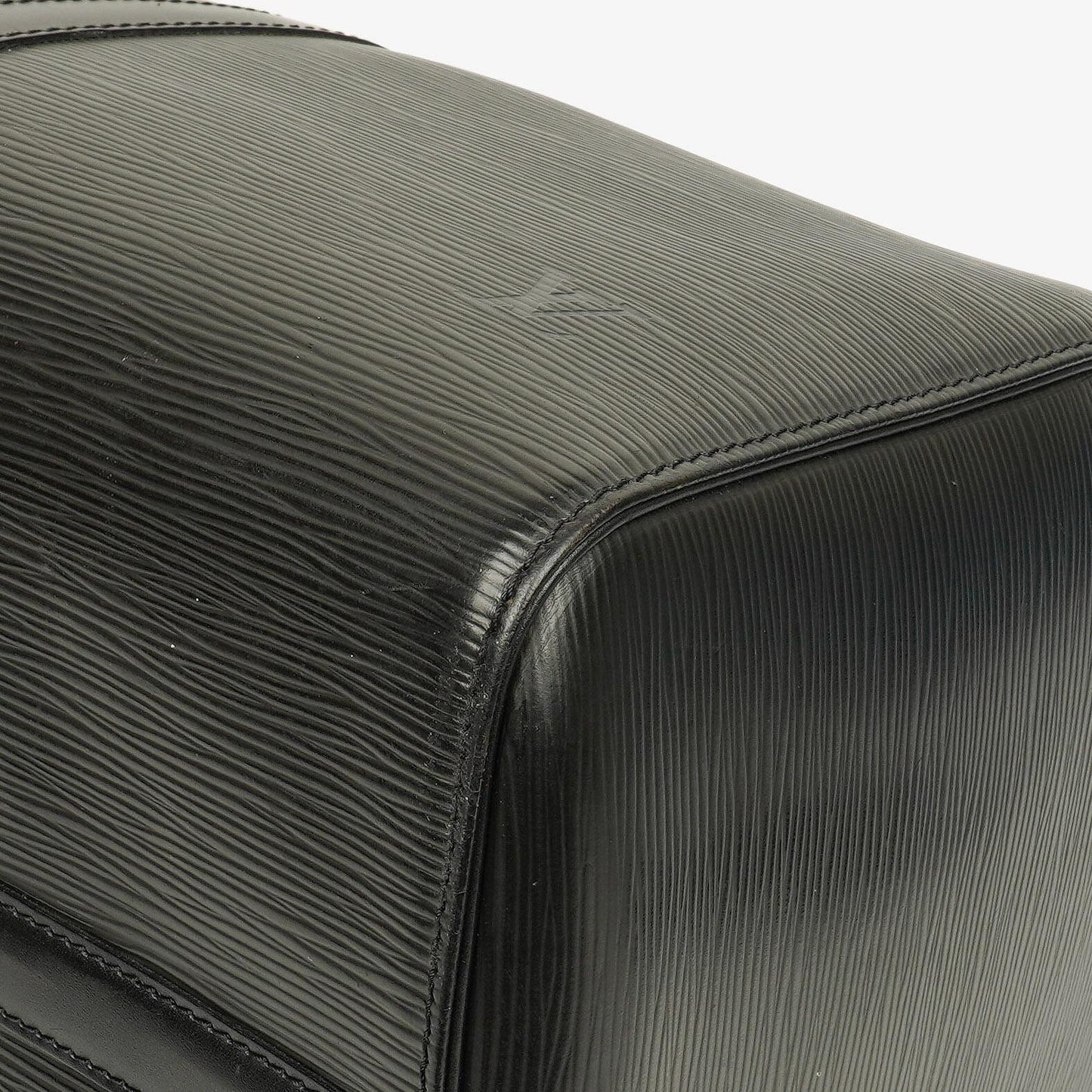 Louis Vuitton Keepall 45 Black EPI Leather Travel Bag