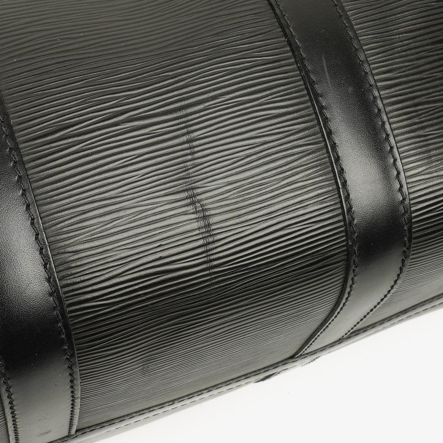 Louis Vuitton Keepall 45 Black EPI Leather Travel Bag