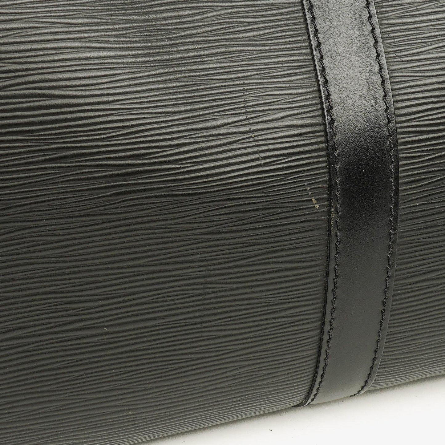 Louis Vuitton Keepall 45 Black EPI Leather Travel Bag