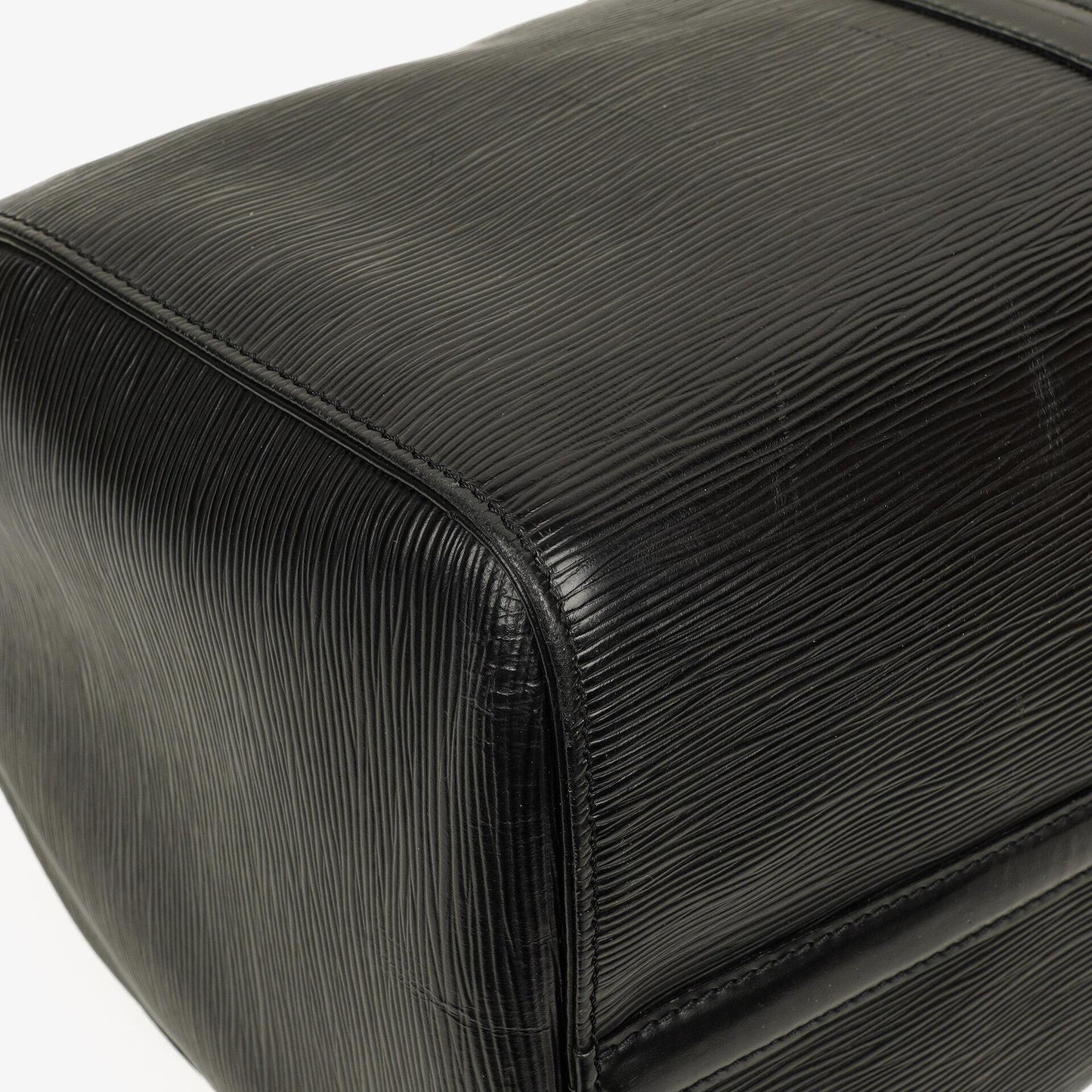 Louis Vuitton Keepall 45 Black EPI Leather Travel Bag