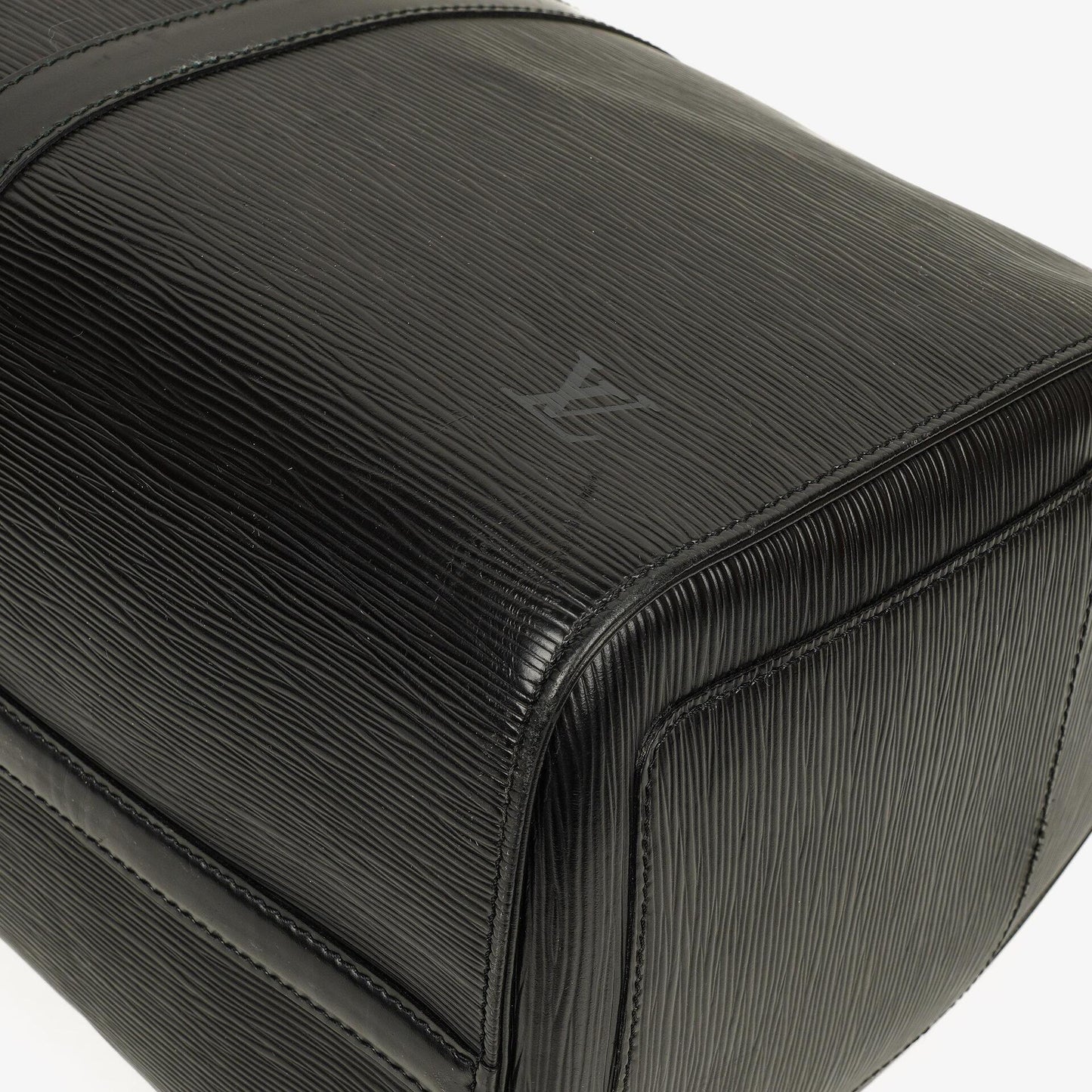 Louis Vuitton Keepall 45 Black EPI Leather Travel Bag