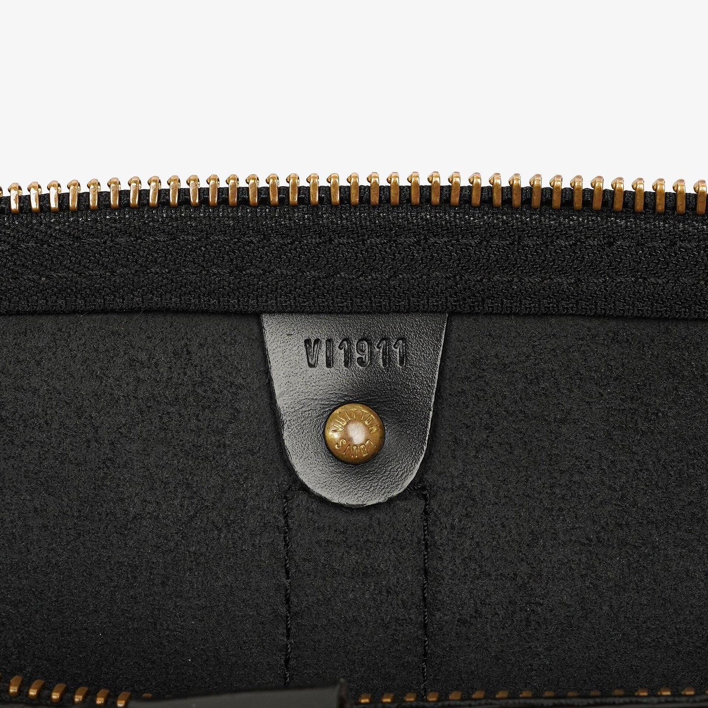 Louis Vuitton Keepall 45 Black EPI Leather Travel Bag
