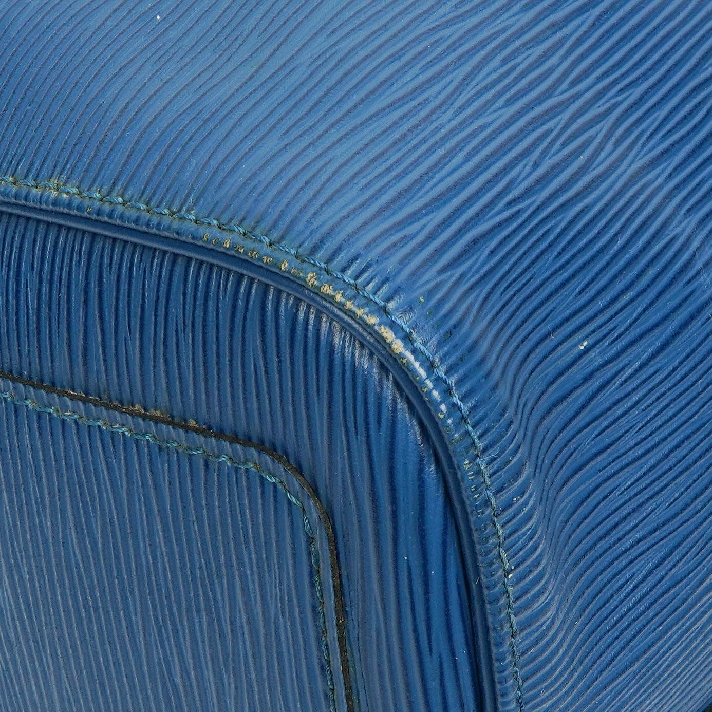 Louis Vuitton Keepall 45 Blue EPI Leather Travel Bag, 1996