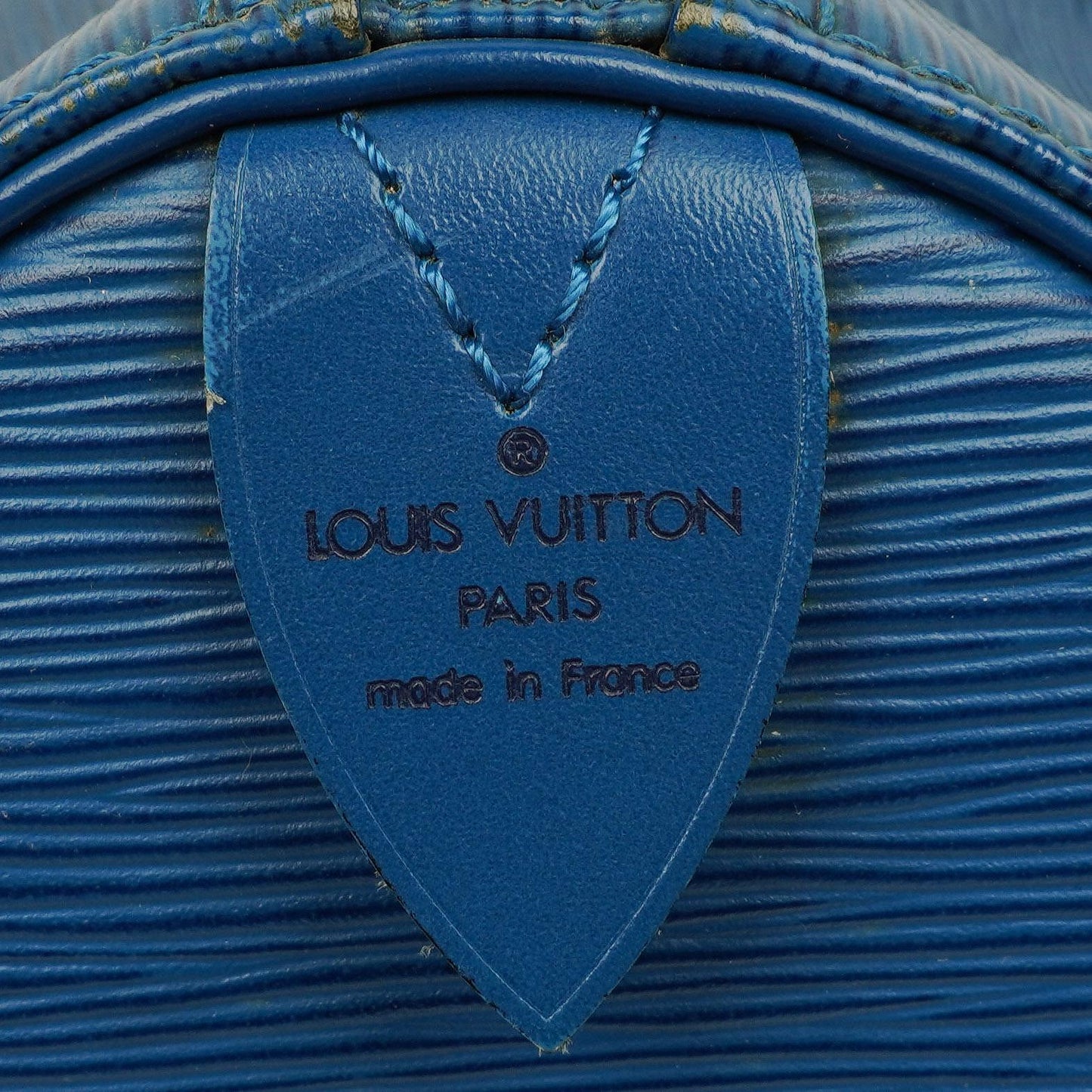 Louis Vuitton Keepall 45 Blue EPI Leather Travel Bag, 1996
