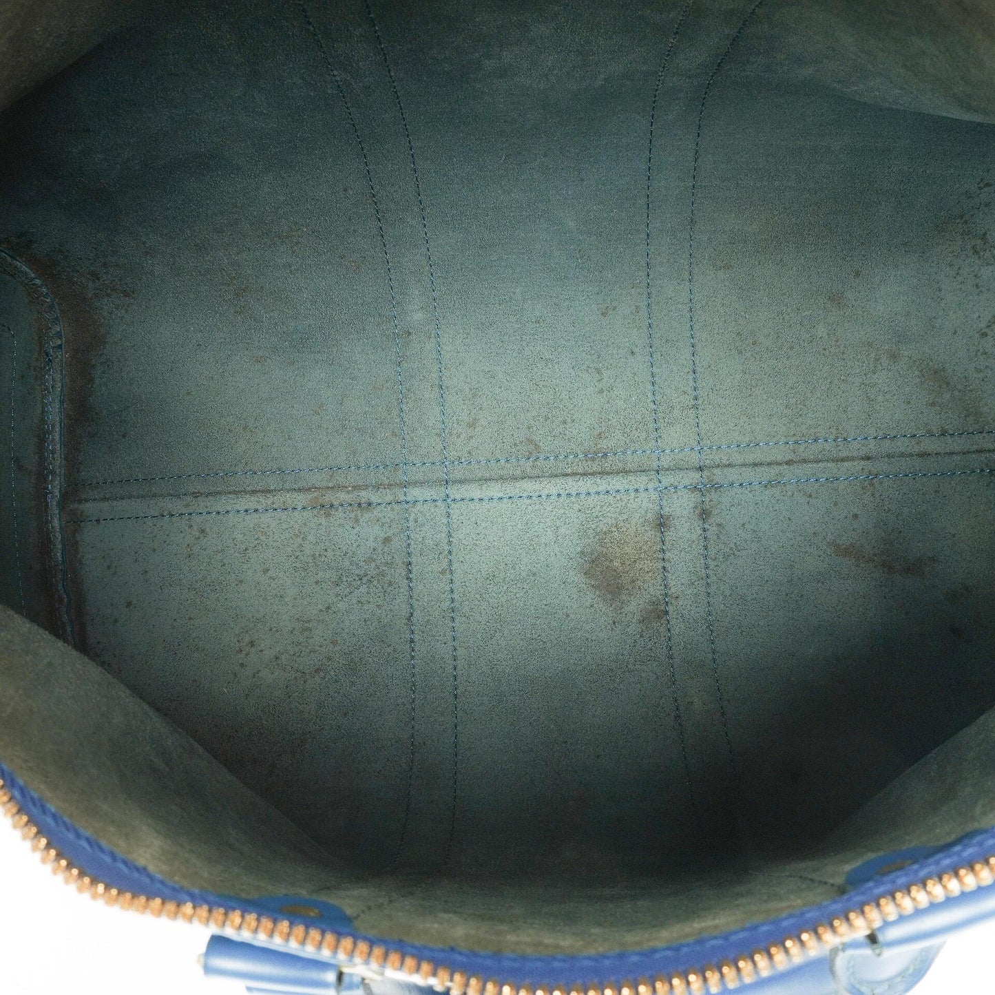 Louis Vuitton Keepall 45 Blue EPI Leather Travel Bag, 1996
