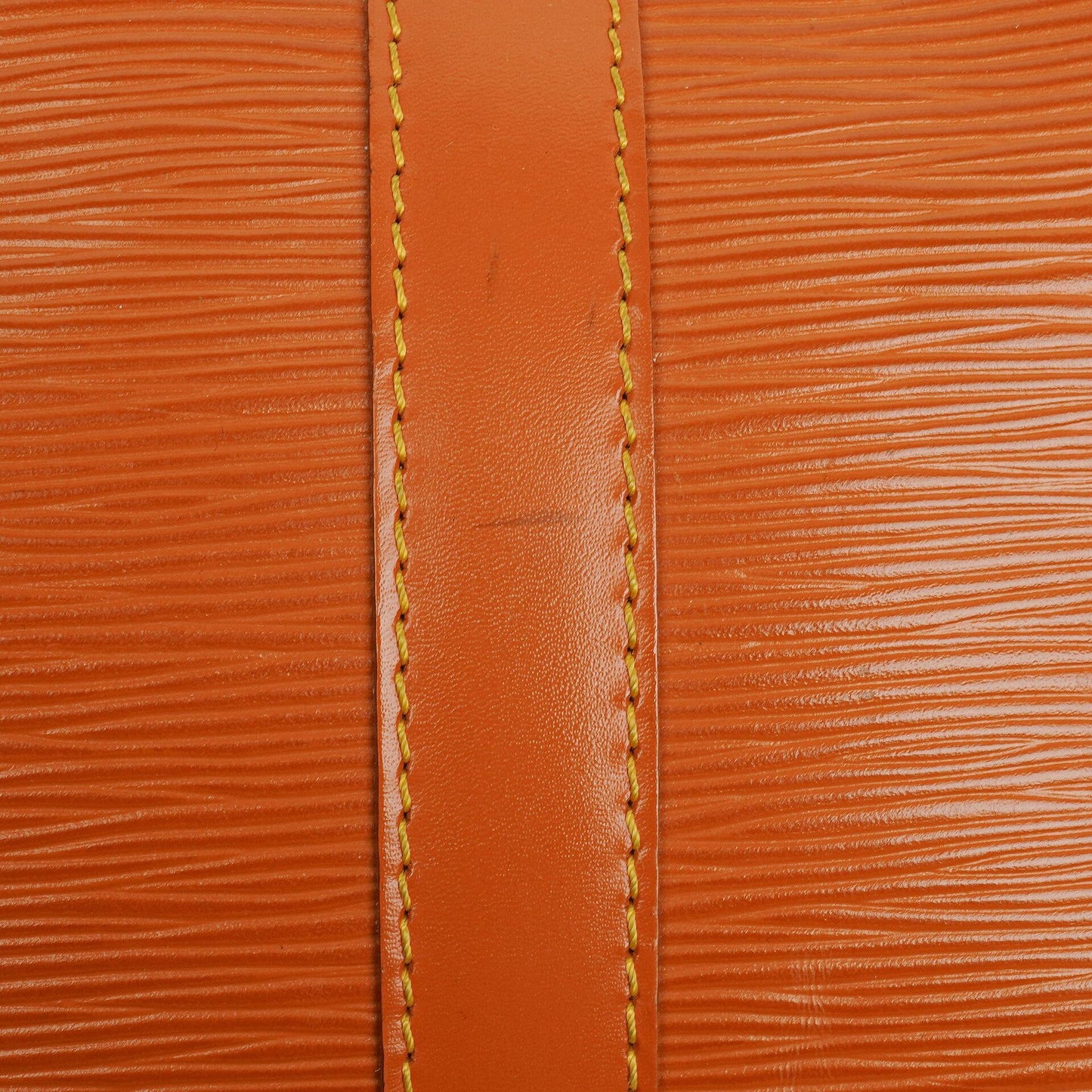 Louis Vuitton Keepall 45 Cognac EPI Leather Travel Bag