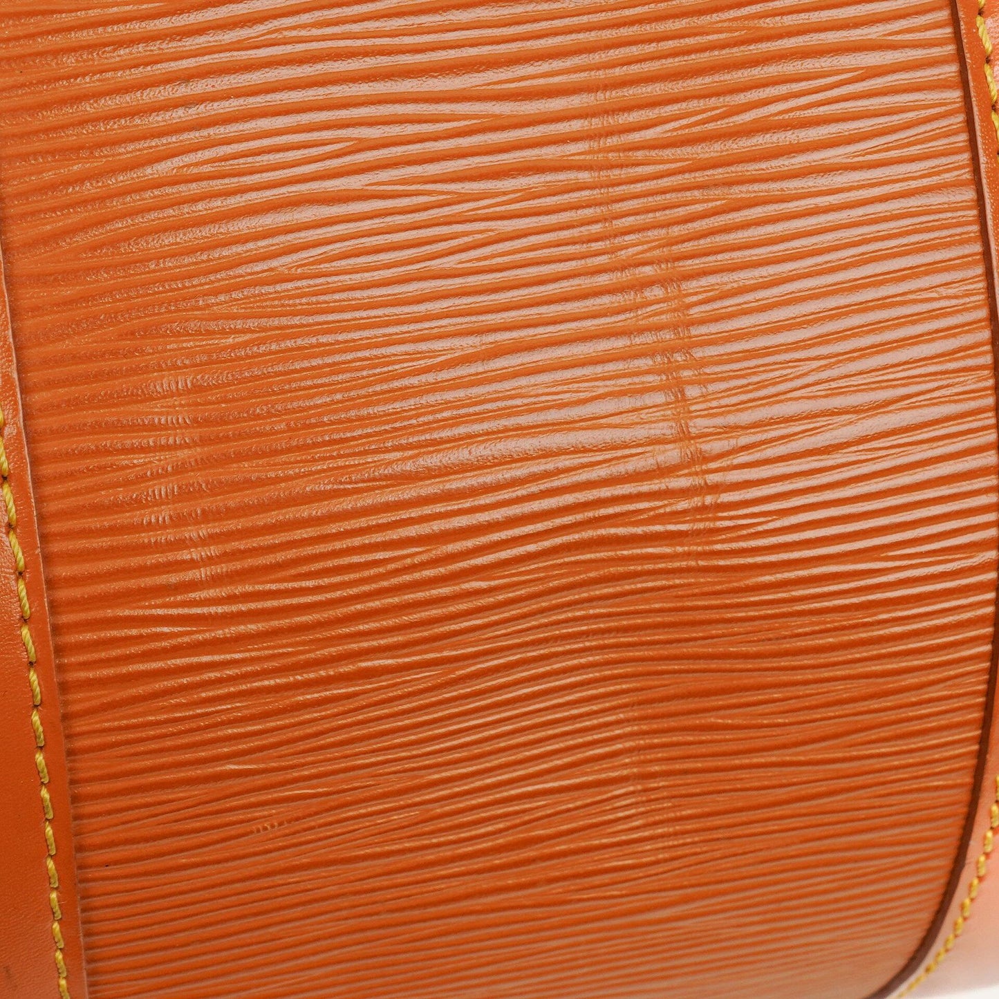 Louis Vuitton Keepall 45 Cognac EPI Leather Travel Bag