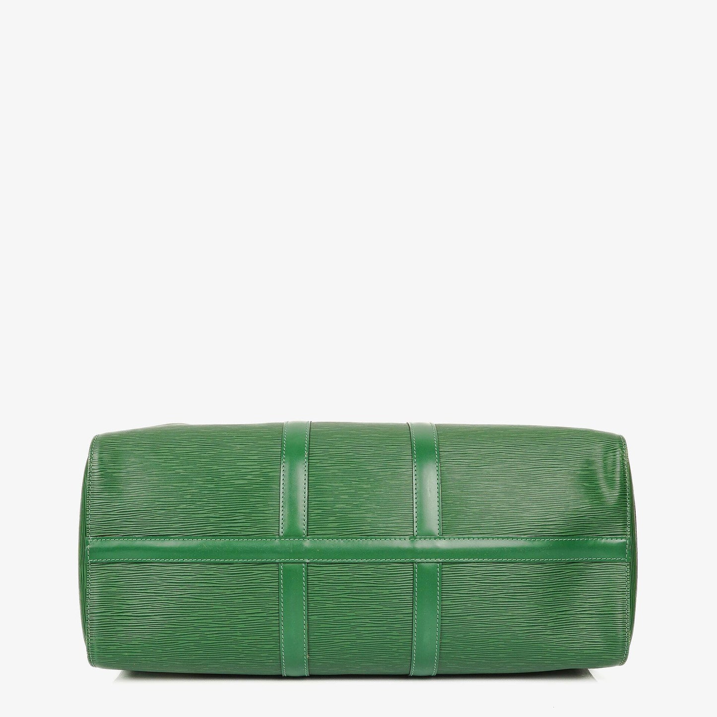 Louis Vuitton Keepall 45 Green EPI Leather Travel Bag