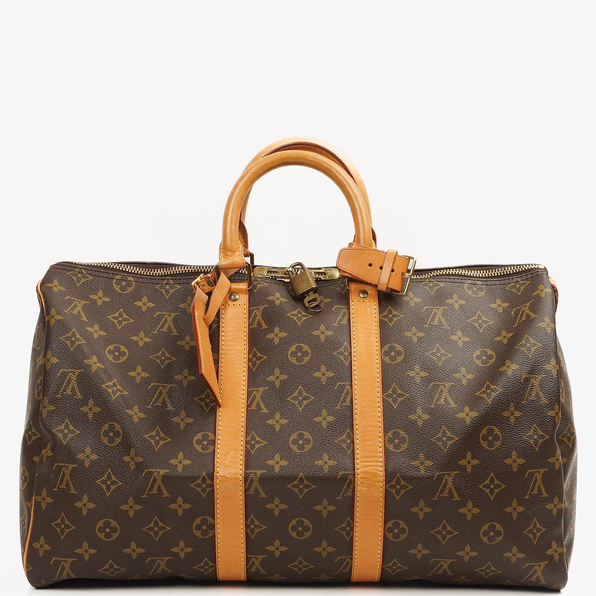 Louis Vuitton Keepall 45 Monogram Canvas Travel Bag