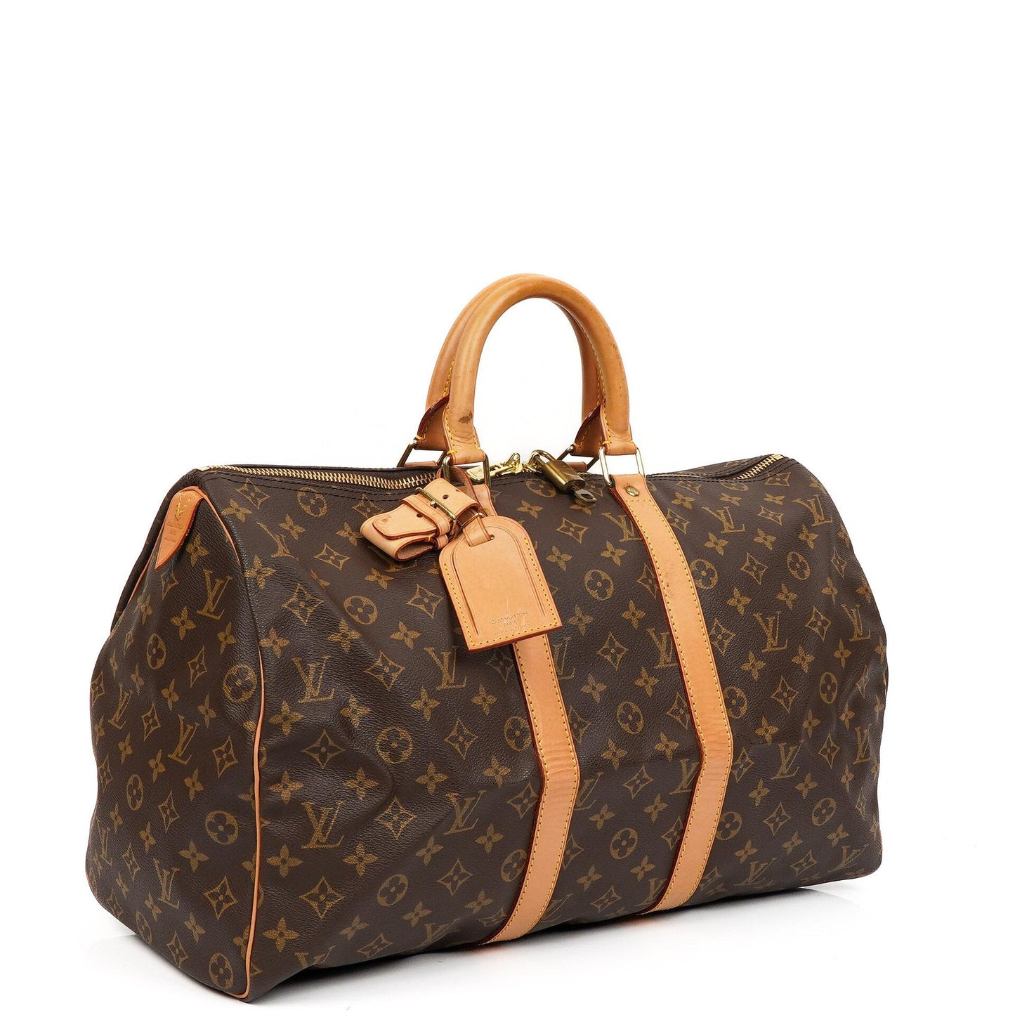 Louis Vuitton Keepall 45 Monogram Canvas Travel Bag
