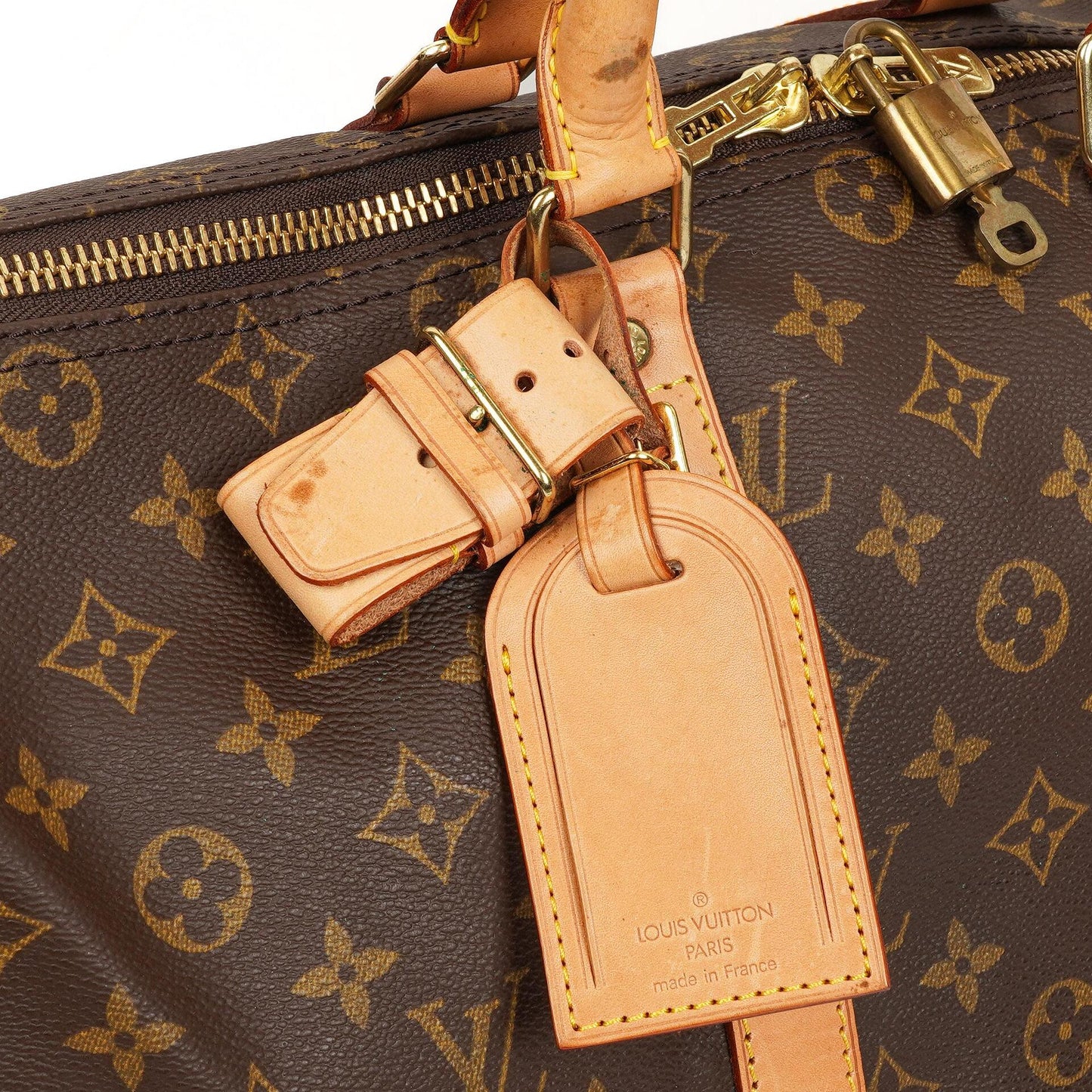 Louis Vuitton Keepall 45 Monogram Canvas Travel Bag