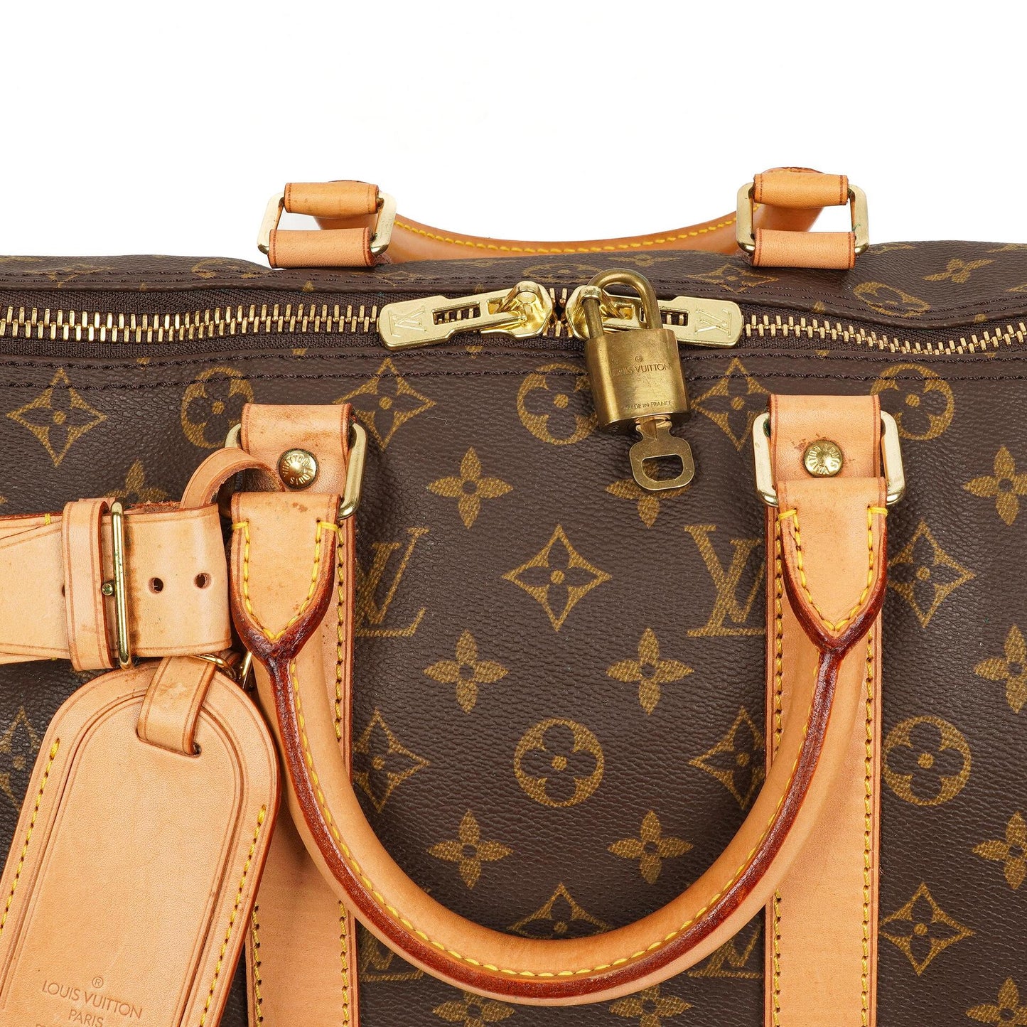 Louis Vuitton Keepall 45 Monogram Canvas Travel Bag