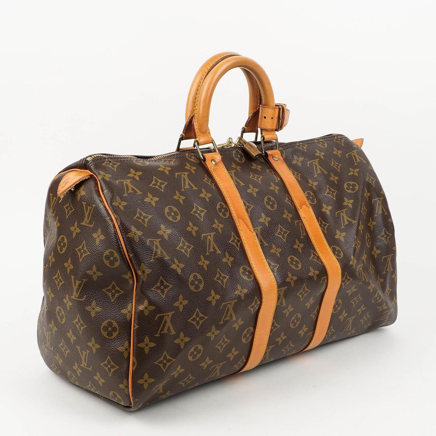 Louis Vuitton Keepall 45 Monogram Canvas Travel Bag
