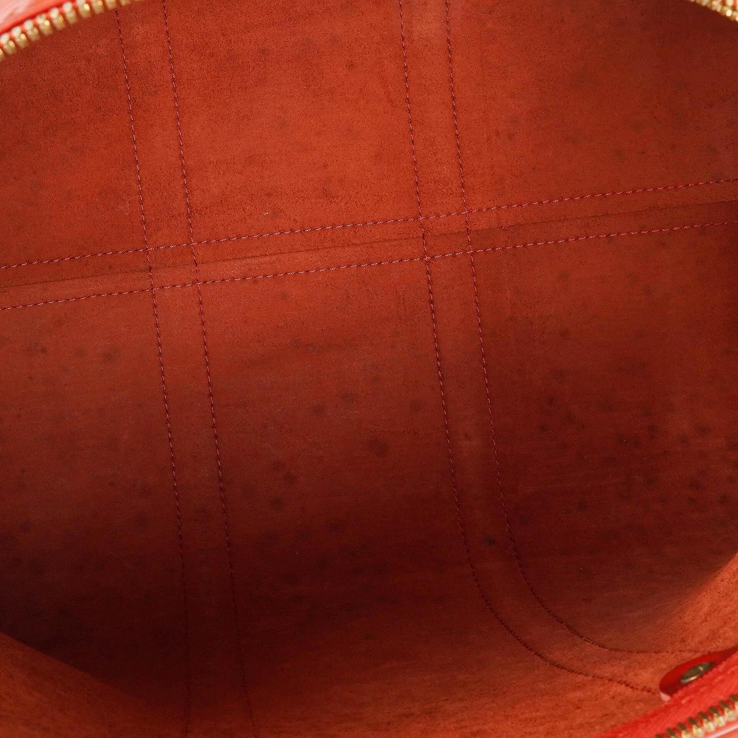 Louis Vuitton Keepall 45 Red EPI Leather Travel Bag