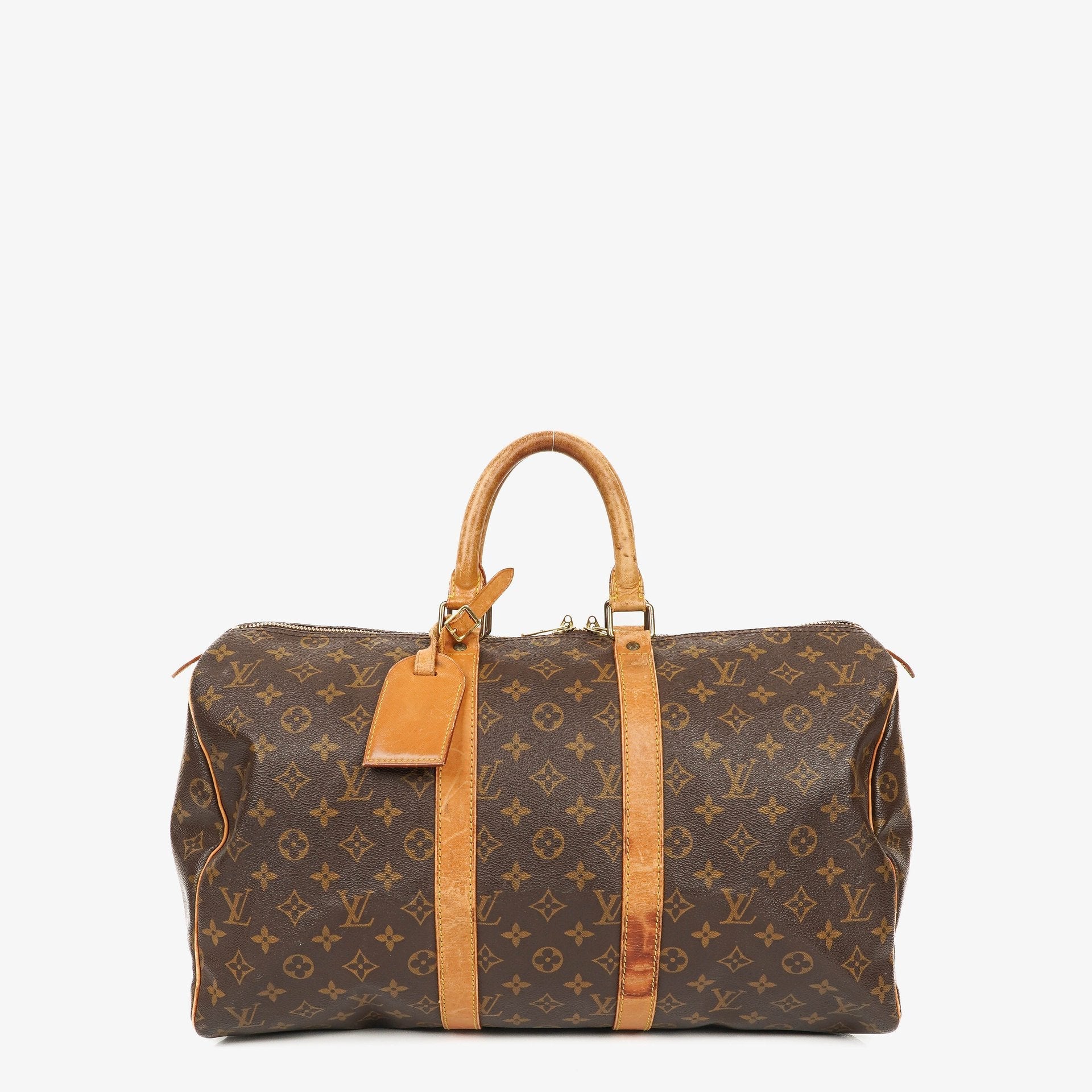 Louis Vuitton Keepall 45 Travel Bag in Monogram Canvas