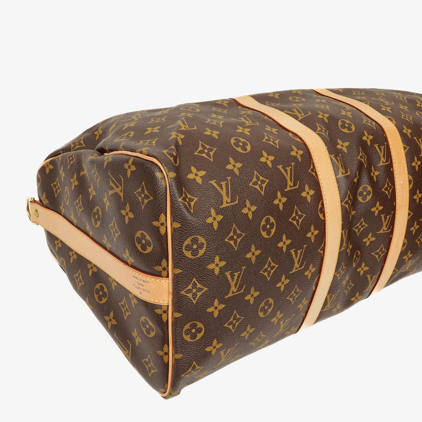 Louis Vuitton Keepall 50 Bandoulière Monogram Canvas Travel Bag