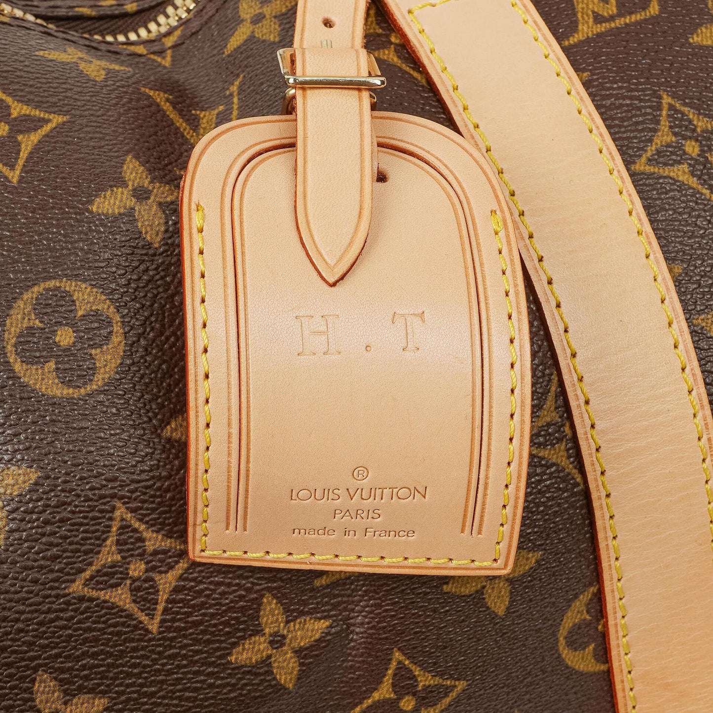 Louis Vuitton Keepall 50 Bandoulière Monogram Canvas Travel Bag