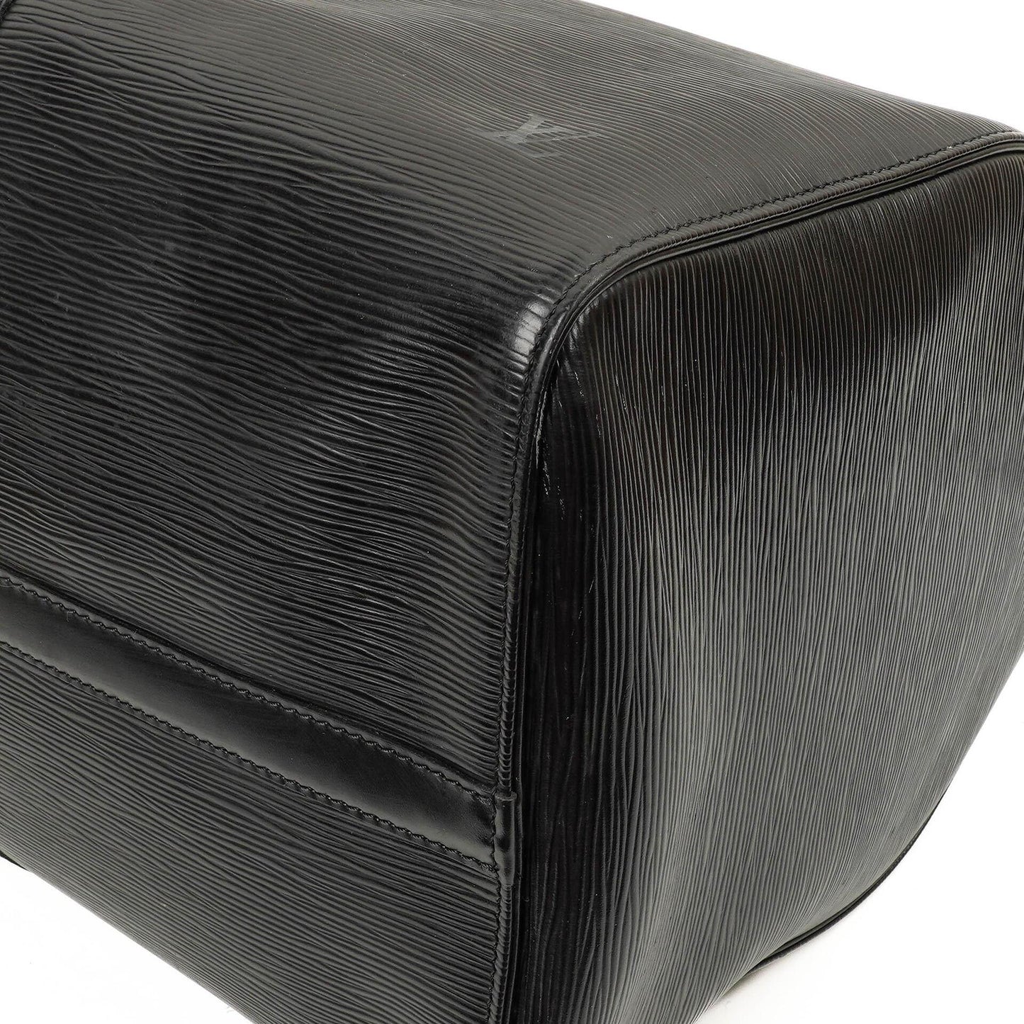 Louis Vuitton Keepall 50 Black EPI Leather Travel Bag, 1993