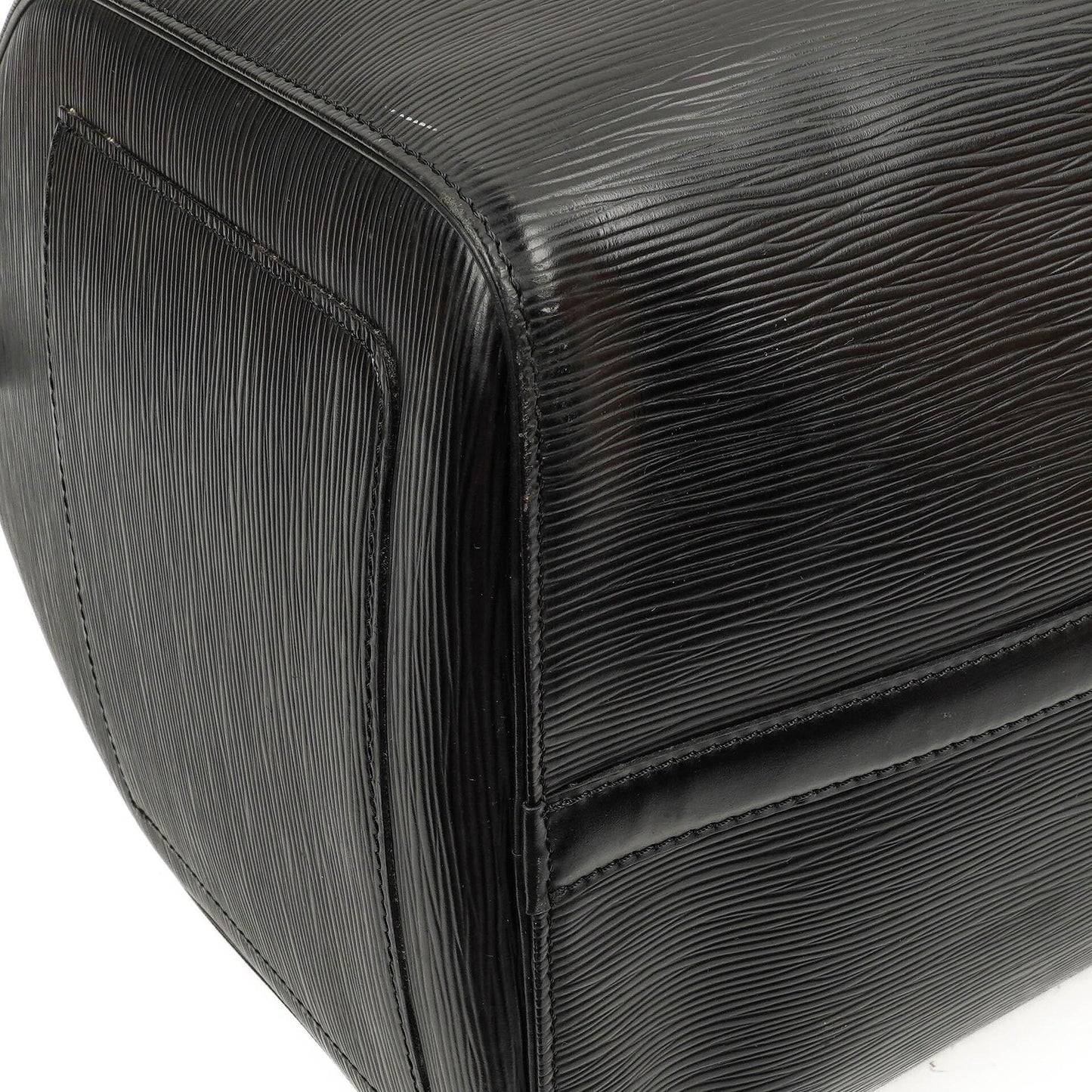 Louis Vuitton Keepall 50 Black EPI Leather Travel Bag, 1993